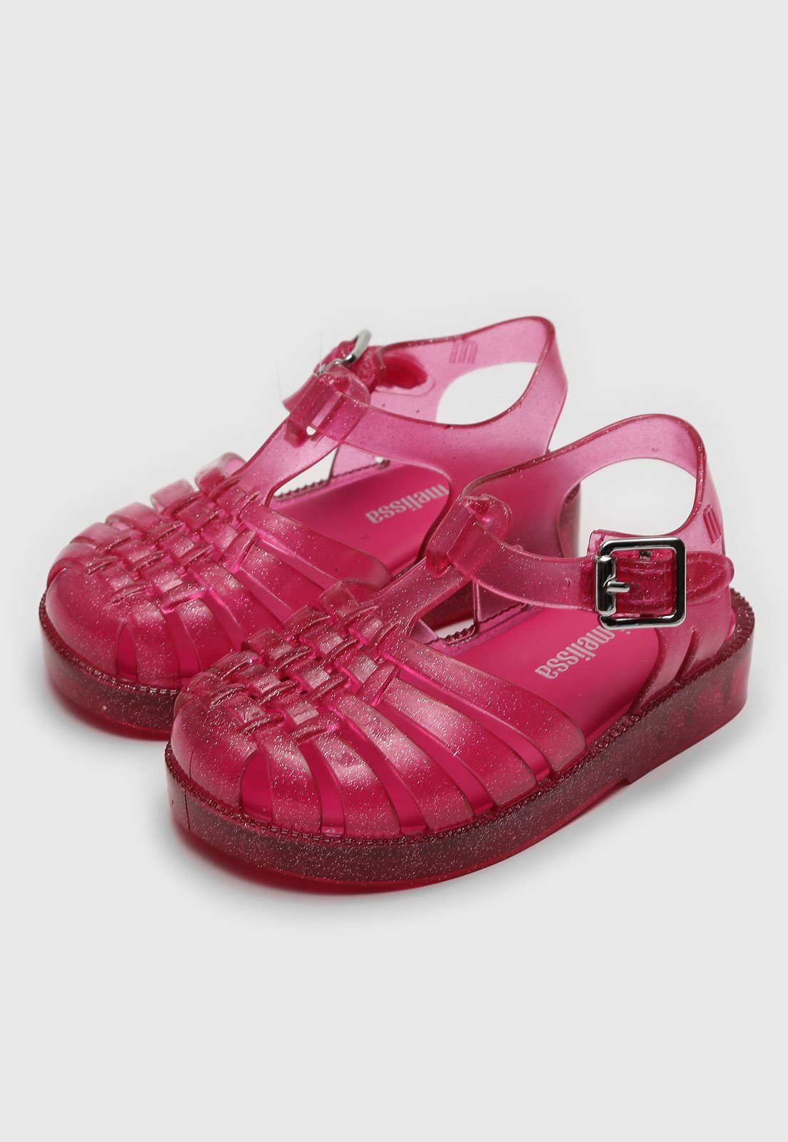 Infantil - Sandália Mini Melissa Possession Shiny B Rosa
