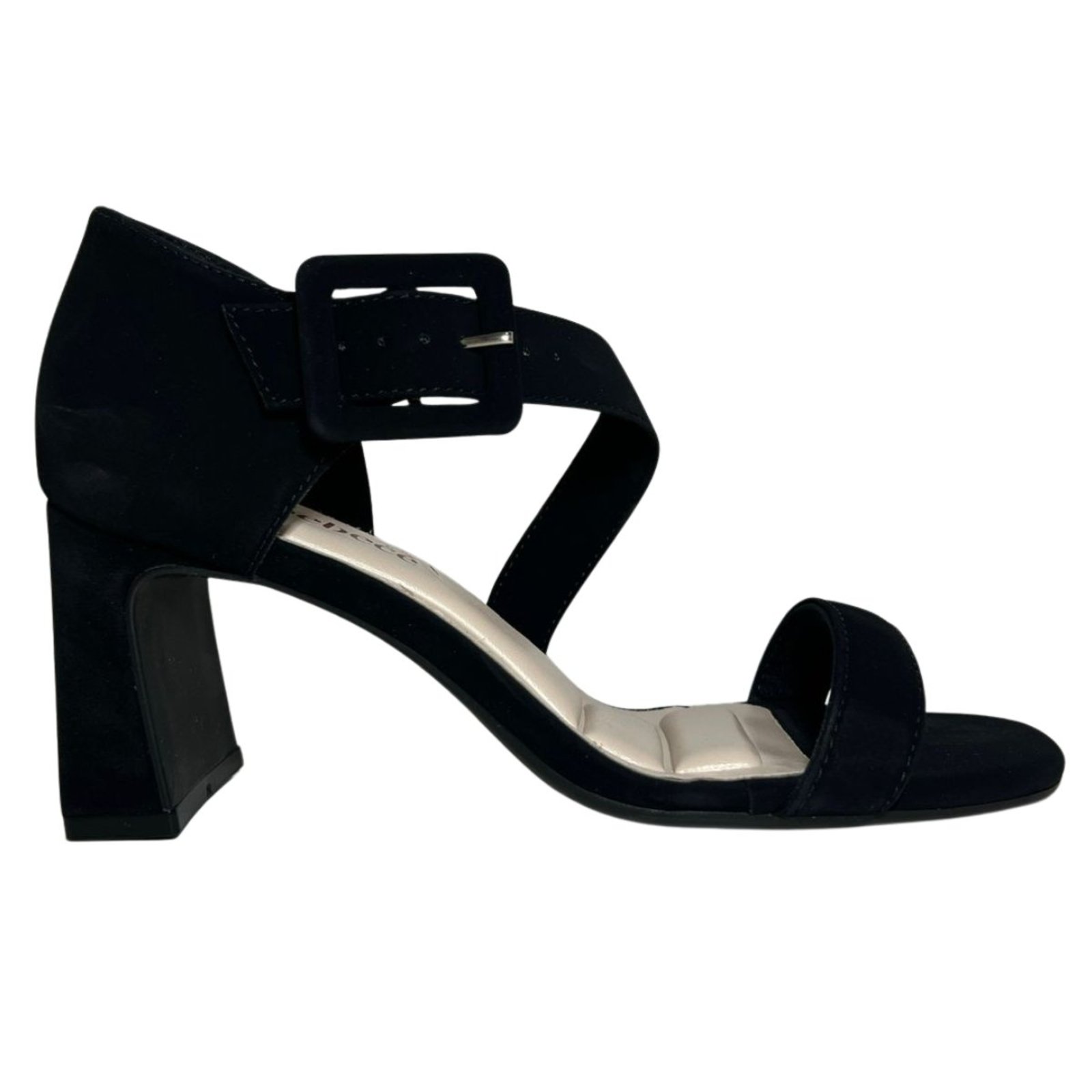 Sandália cê Salto Grosso T6040 739 cê Preto