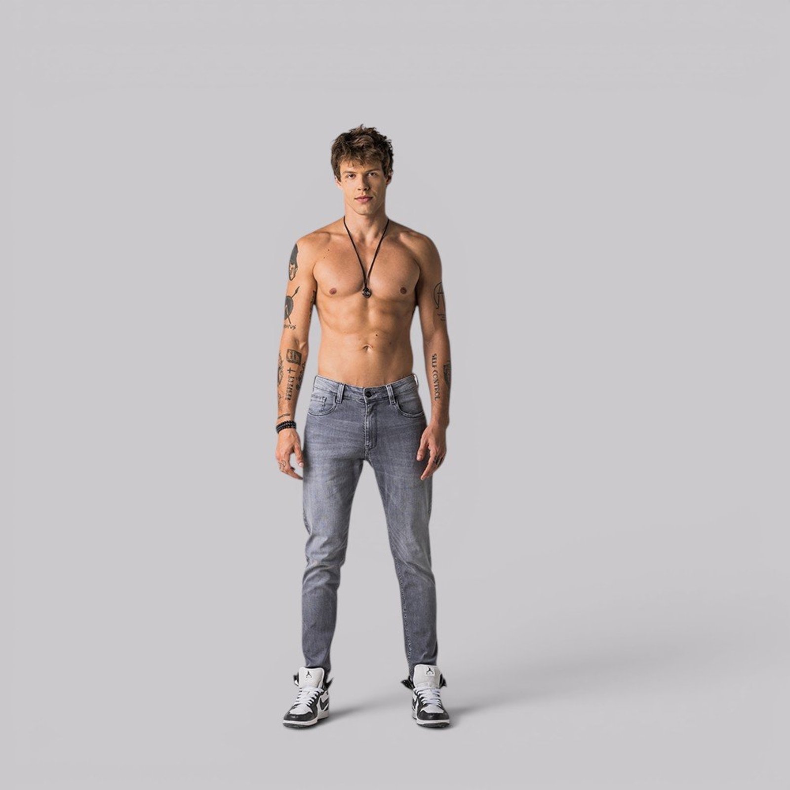 Calça Jeans Skinny Street Rock&Soda CINZA