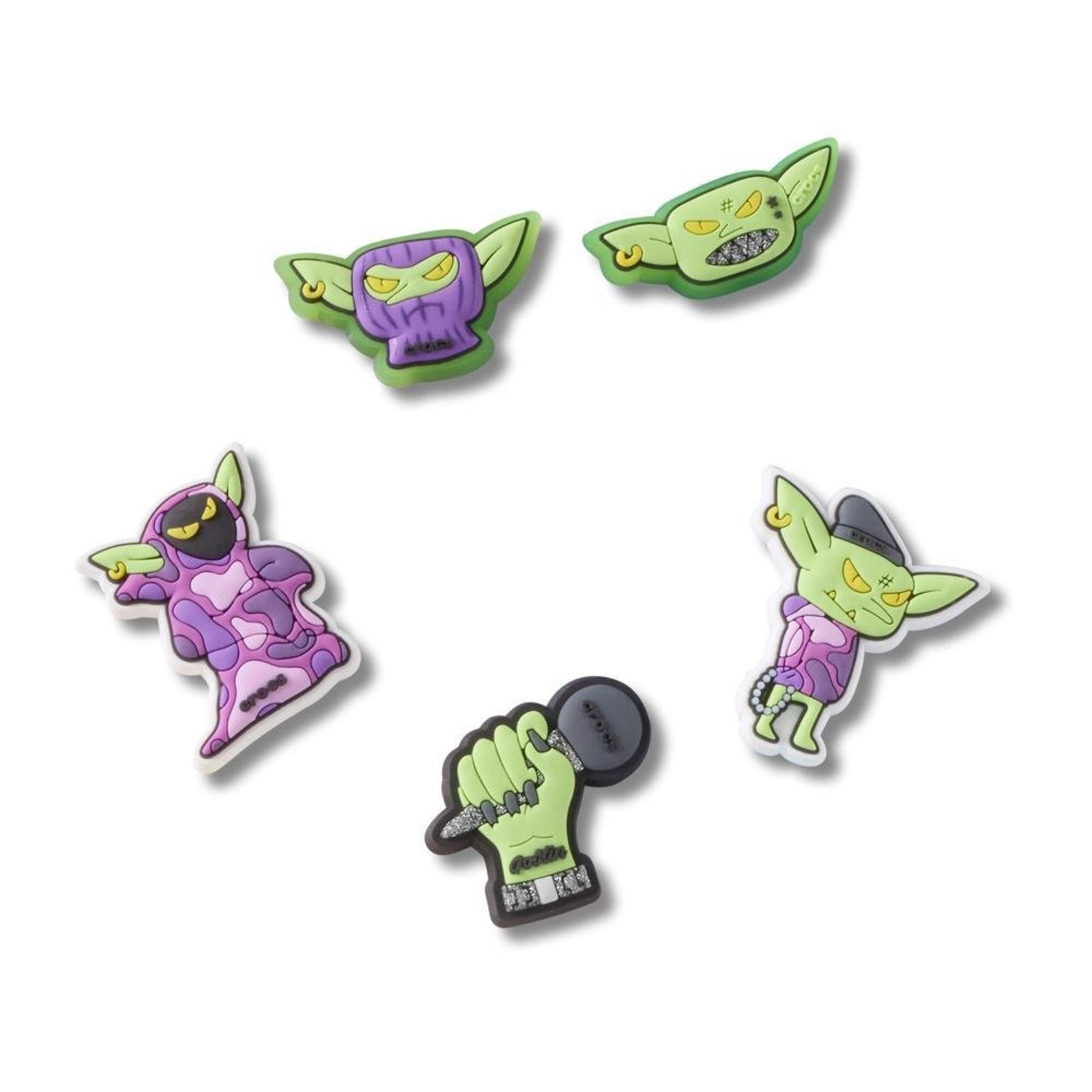 Infantil - Jibbitz™ Gremlin E Goblin Pack Com 5 Peças Único Branco