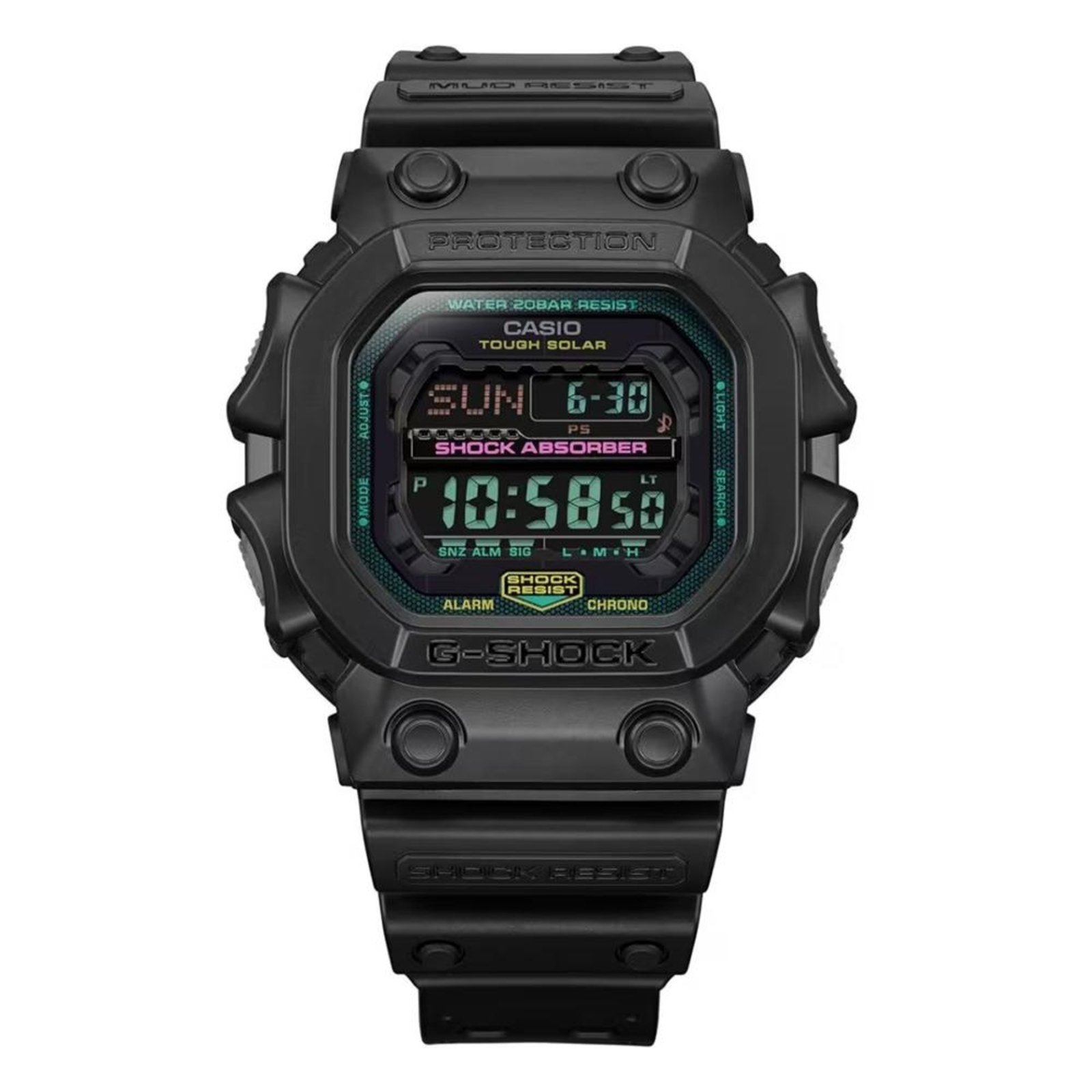 Vista 3 Relógio G-Shock GX-56MF-1DR preto G-SHOCK preto