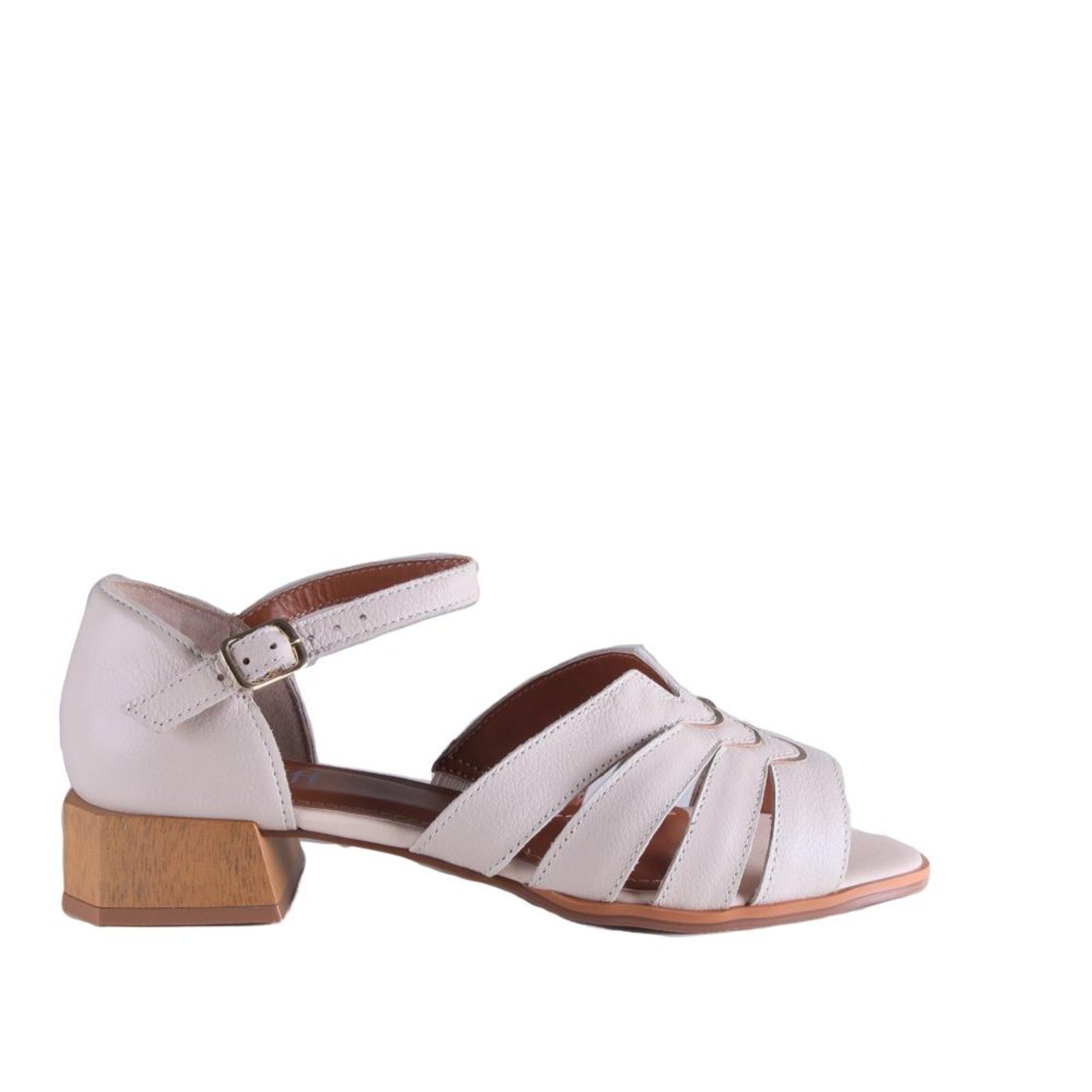 Sandália Feminina Zariff 36930 Bege Incolor