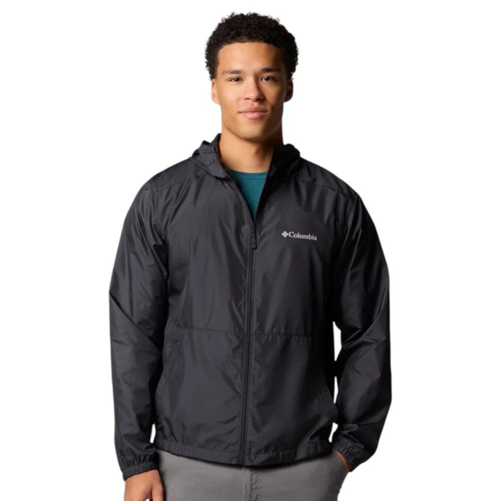 Jaqueta Corta Vento Columbia Flashback II Masculina - Preto - columbia