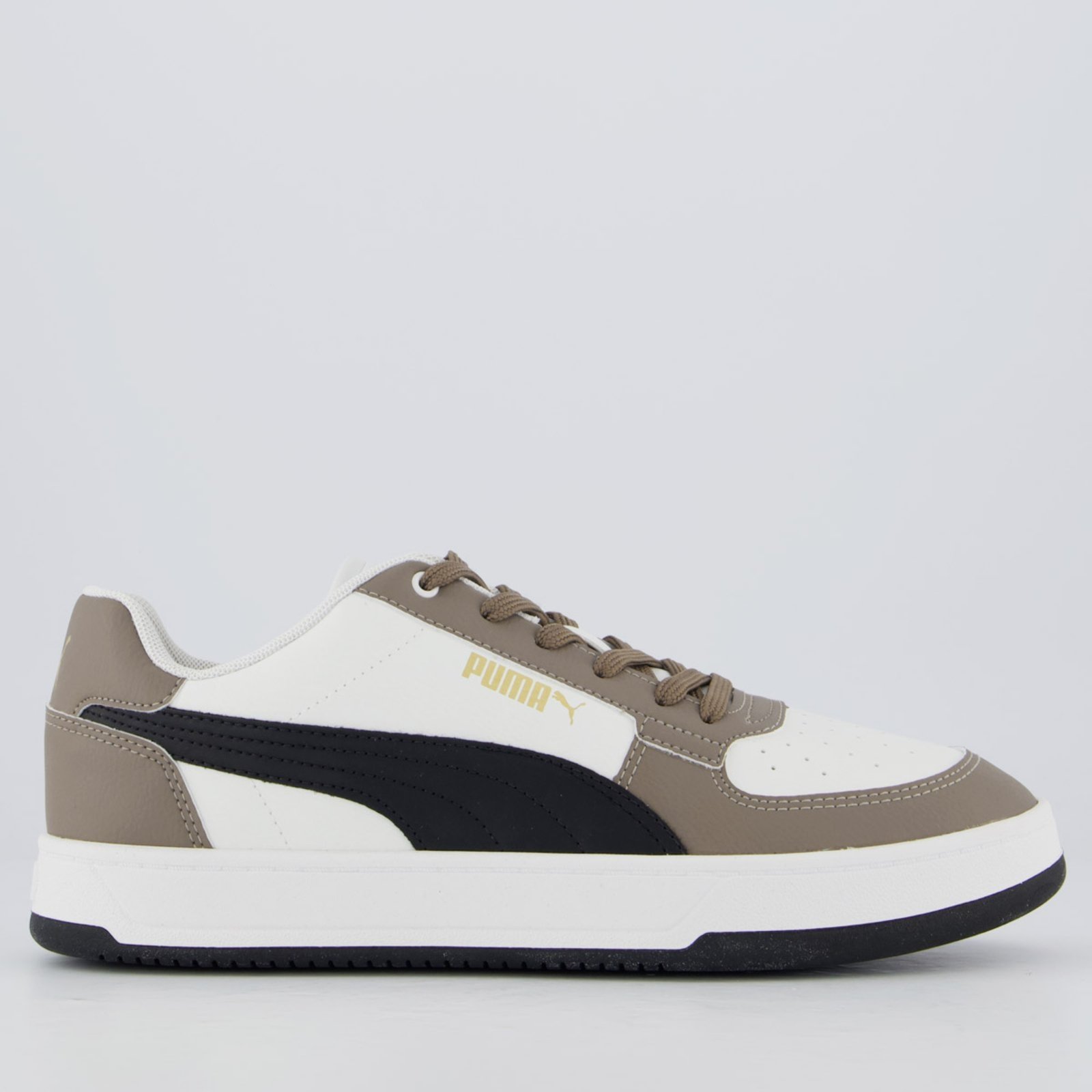 Tênis Puma Caven 2.0 BDP Branco e Marrom