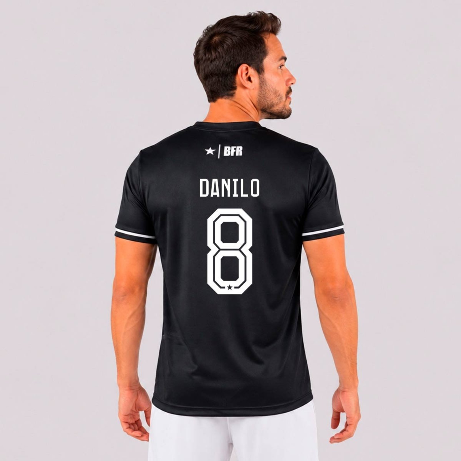 Camisa Botafogo Momento Preta 8 Danilo