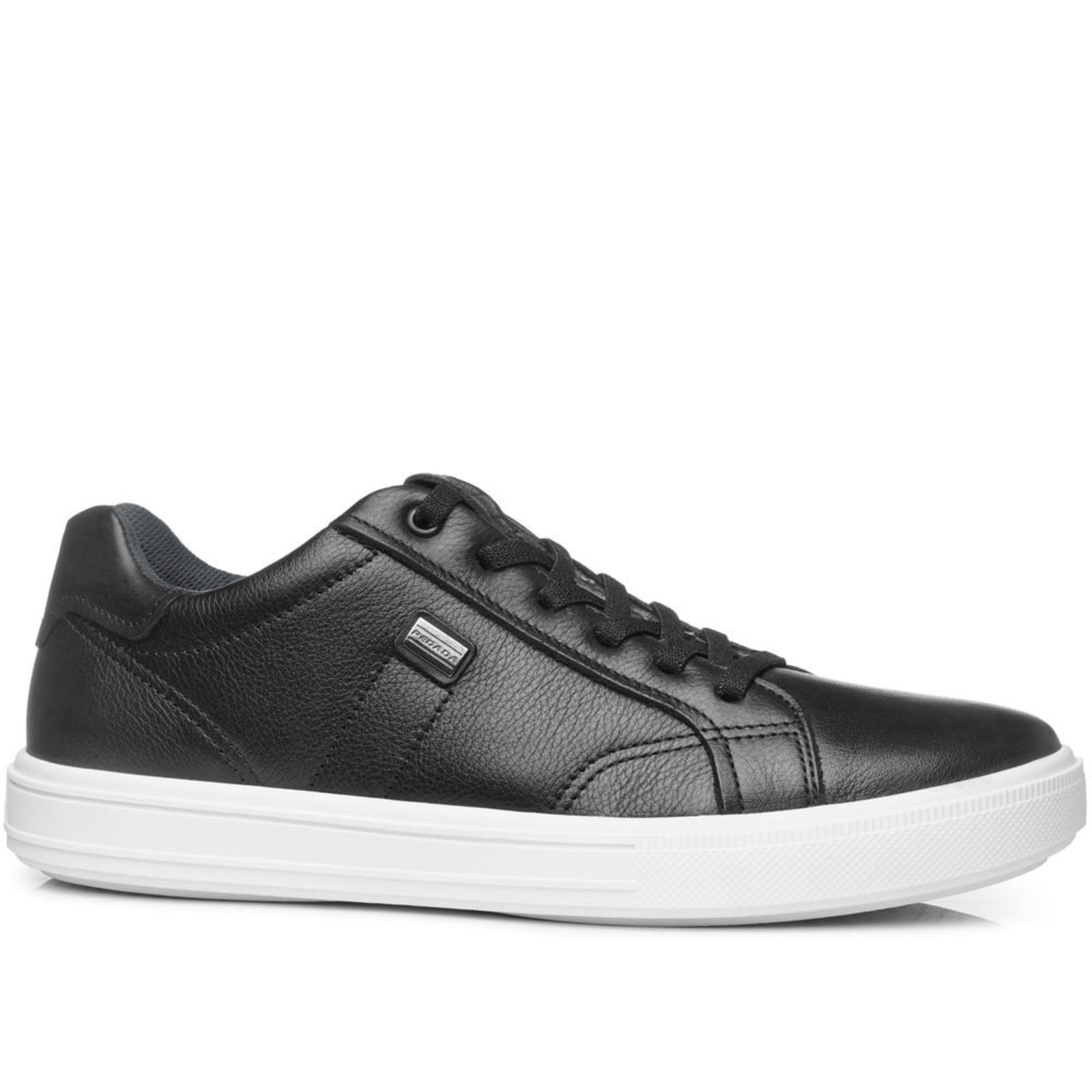 Tênis Casual Pegada Masculino em Couro Preto 111506-03 Tenis Casual Pegada Masculino em Couro Preto 111506-03 43