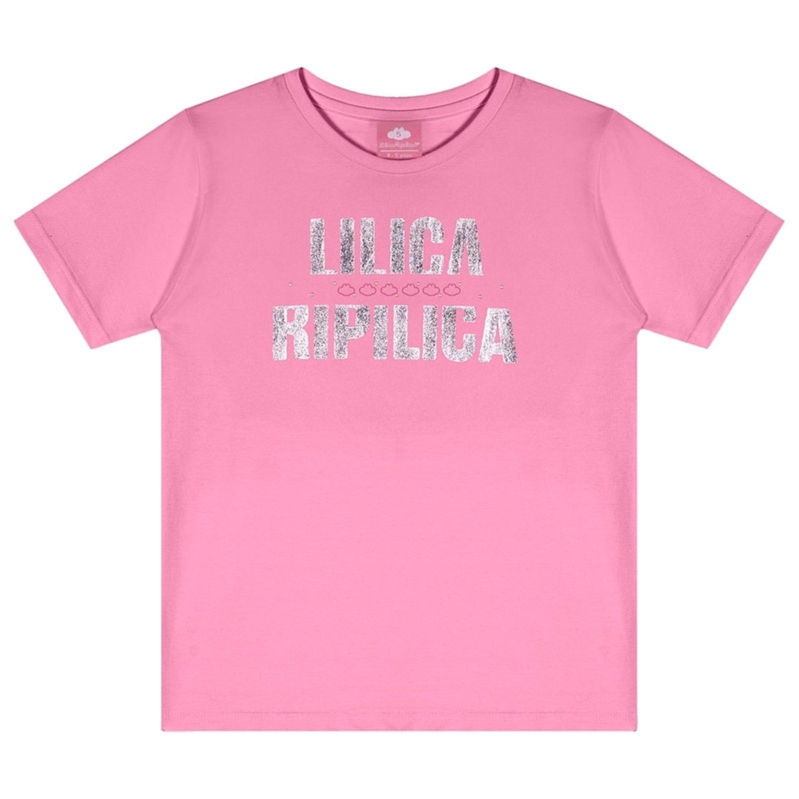 Infantil - Blusa Manga Curta Feminina Lilica Ripilica