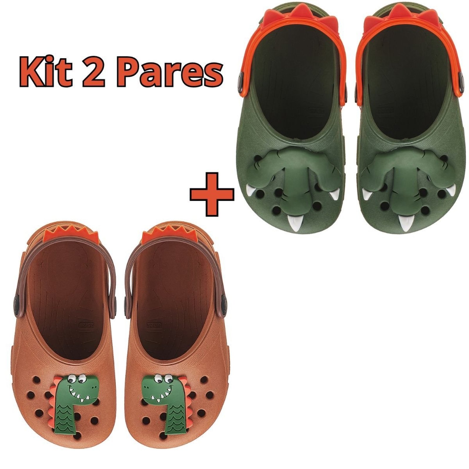 Infantil - Kit 2 Pares Sandália Masculina tep