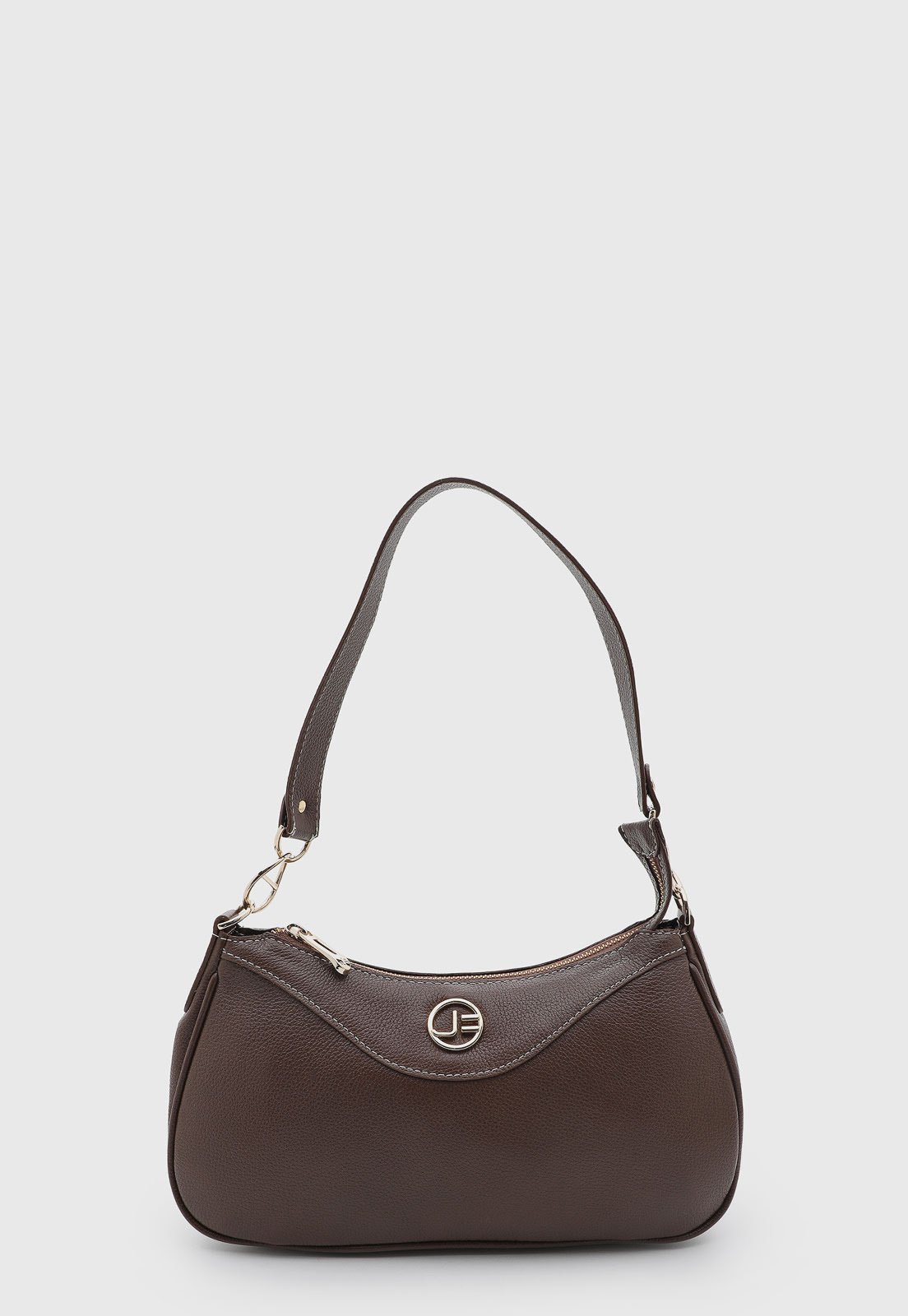 Bolsa Feminina Jorge Bischoff Couro Marrom