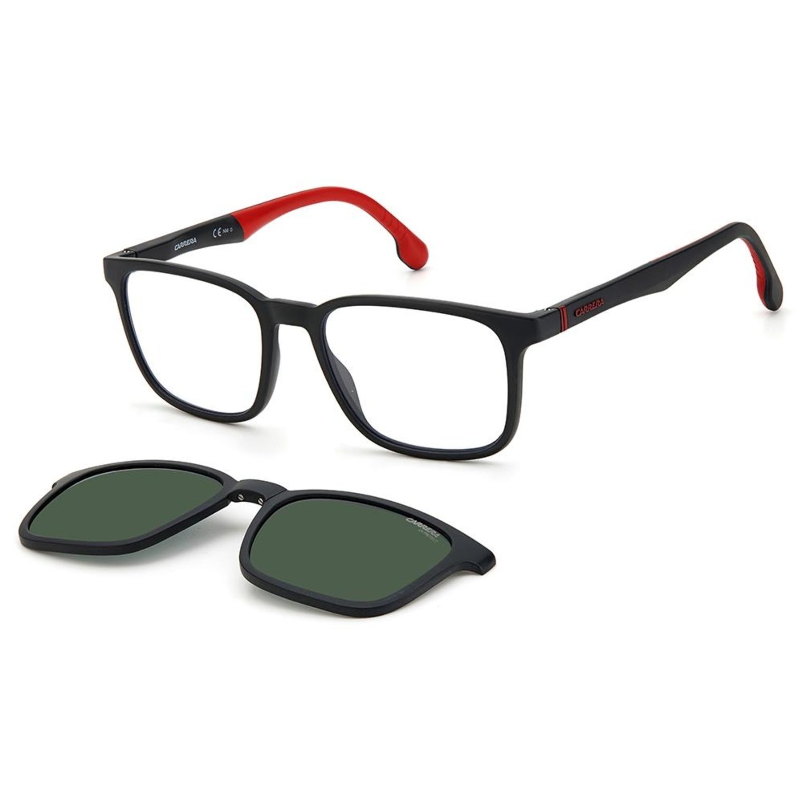 Vista 2 Óculos de Sol Carrera Ca 8045/Cs 003 - Clip-On Polarizado incolor Carrera incolor