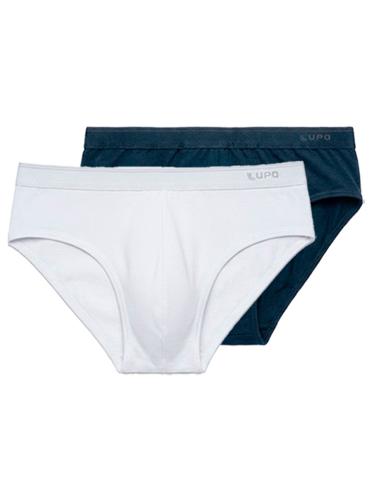 Kit com 2 Cuecas Slip Lupo 485-003