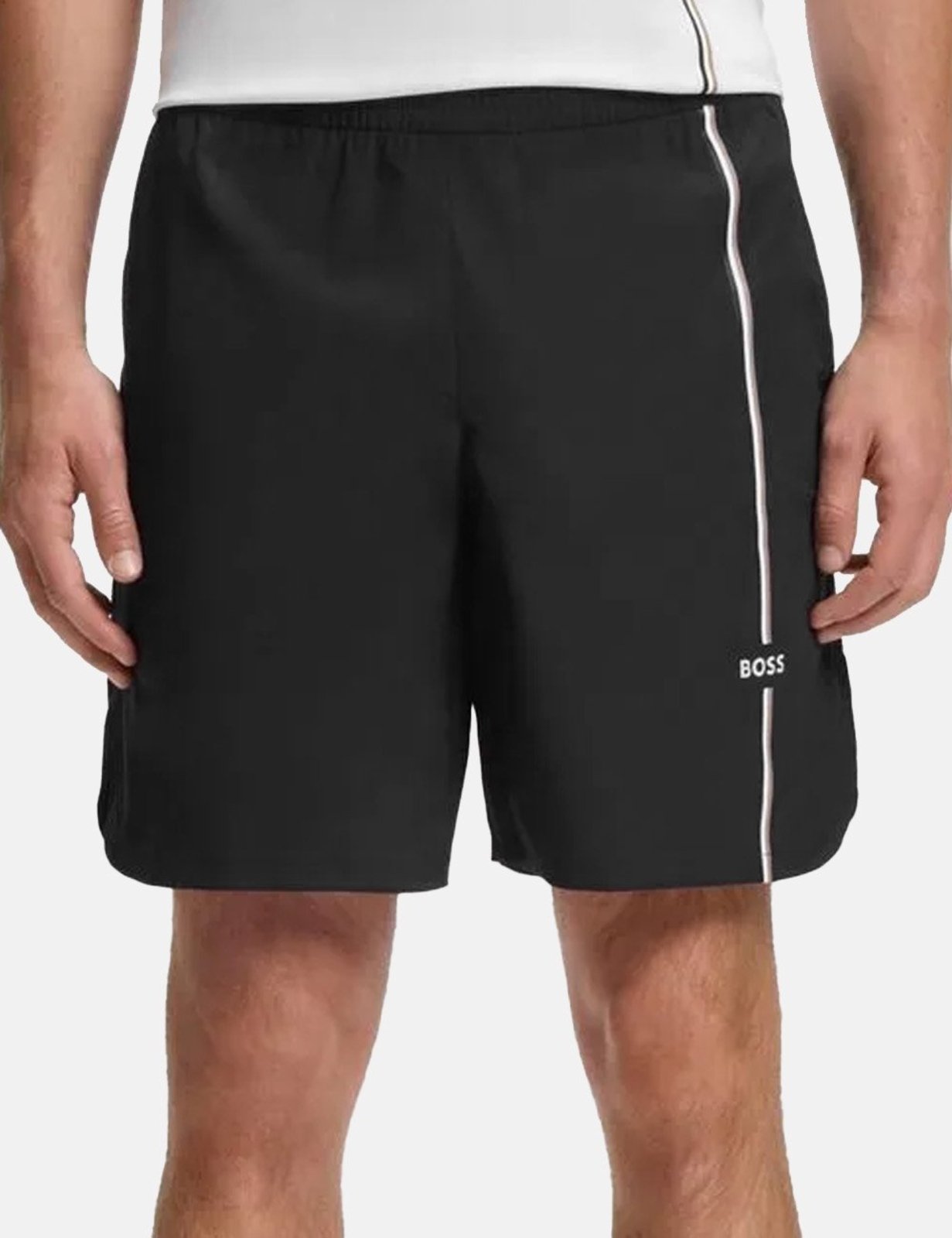 Short Hugo Boss Masculino Regular SH_TOC Game 8 inch Azul Escuro