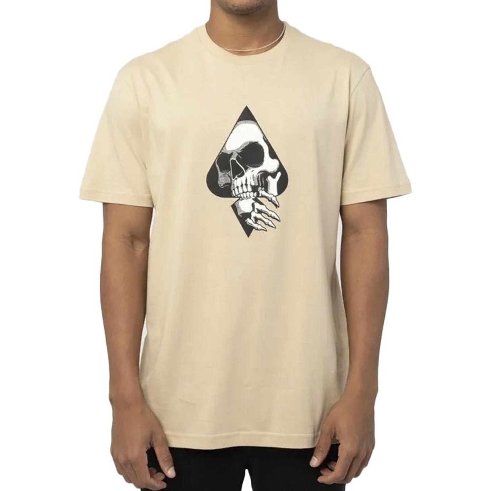 Camiseta MCD Caveira Espada SM24 Masculina Bege Arena