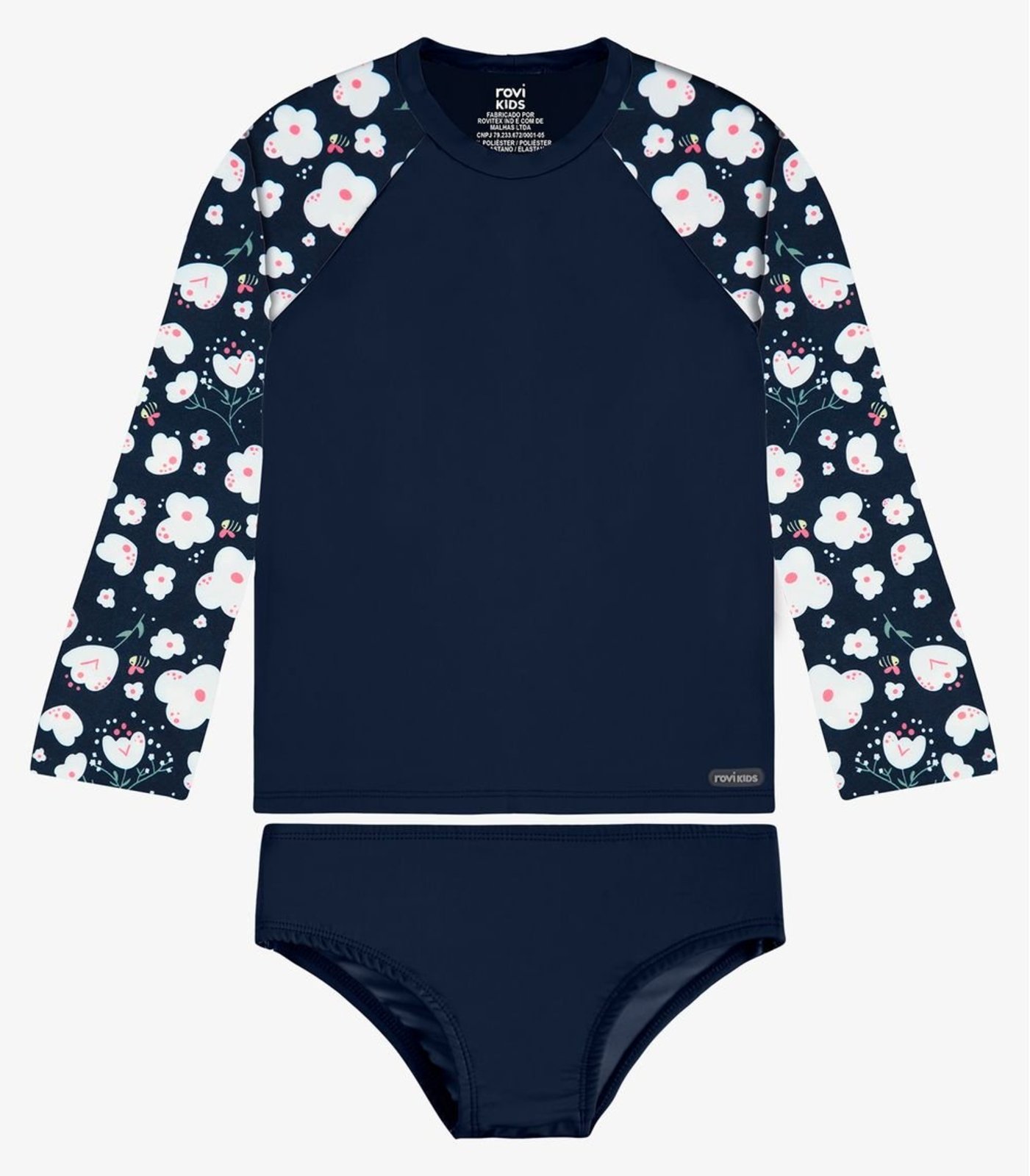 Conjunto Bíquini Proteção UV Rovi Azul