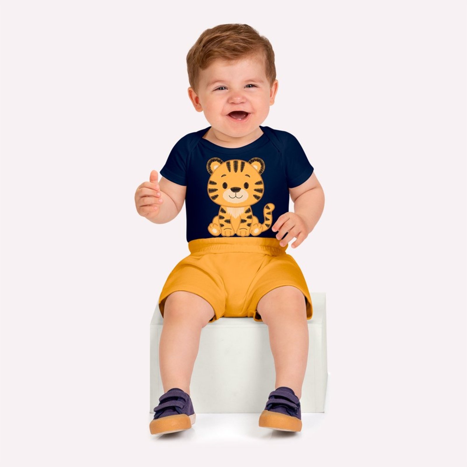 Infantil - Conjunto Menino Tigre Kyly