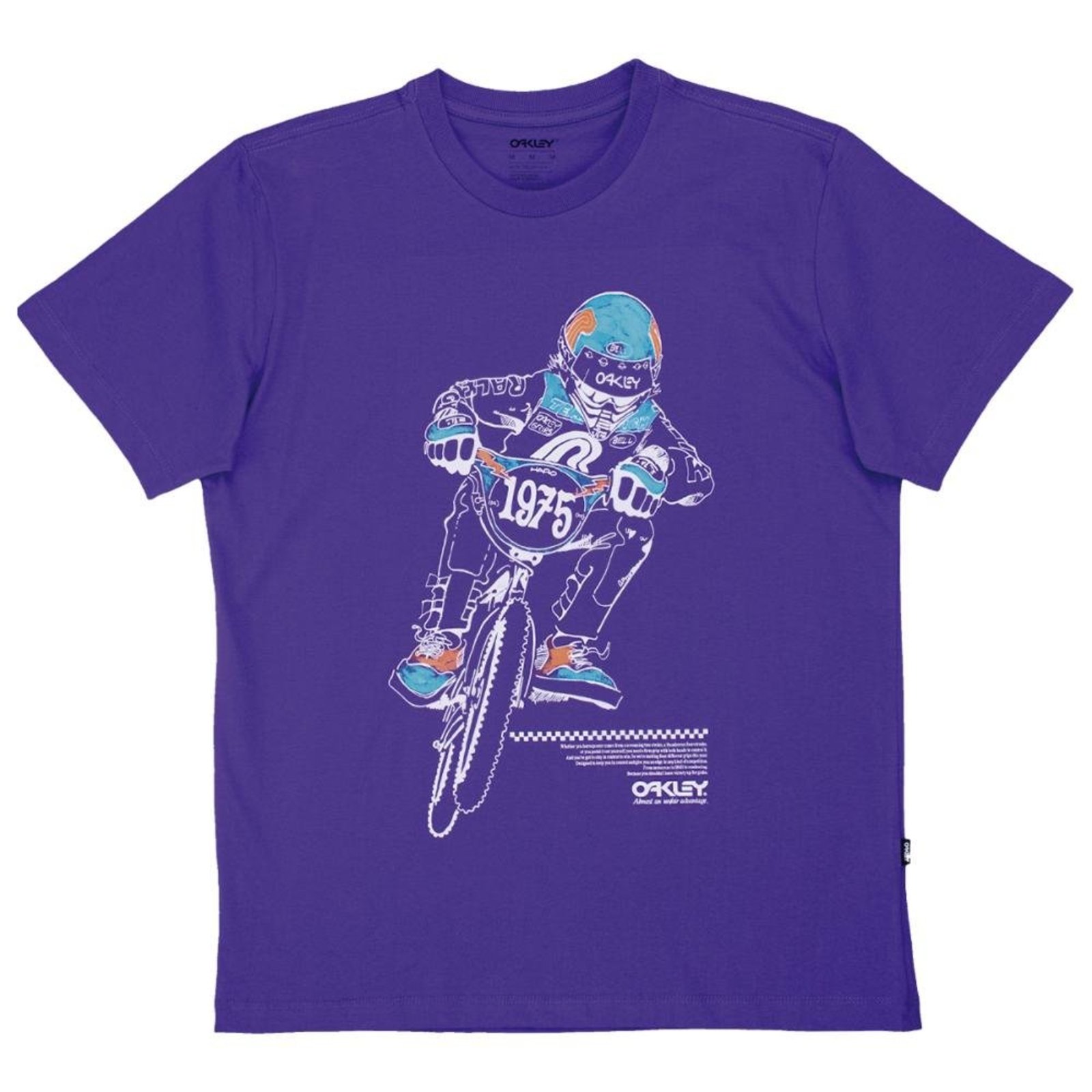 Camiseta Oakley BMX SS Tee Multicolorido