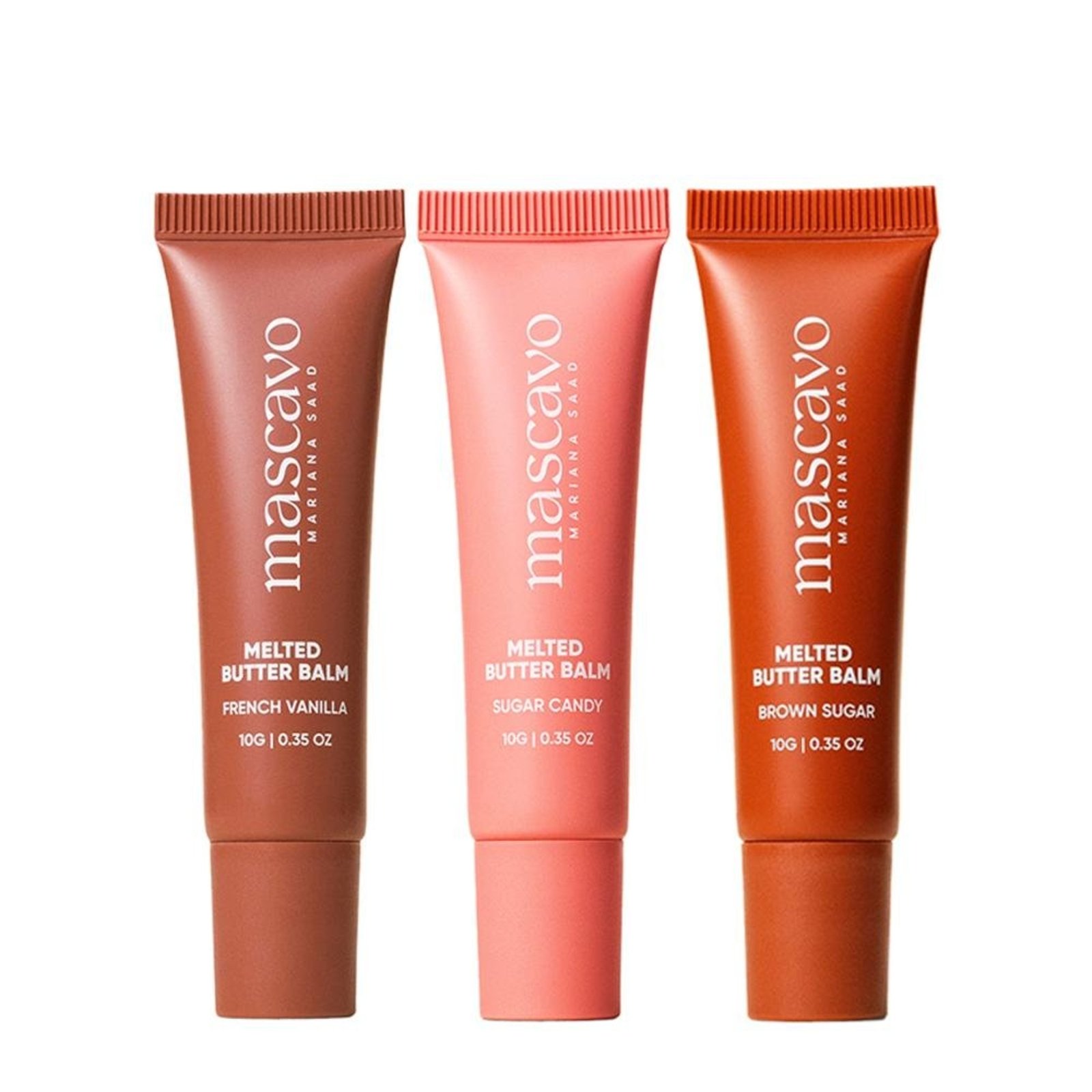 Kit Mascavo Melted Butter Lip Balm 10G - 3 Unidades