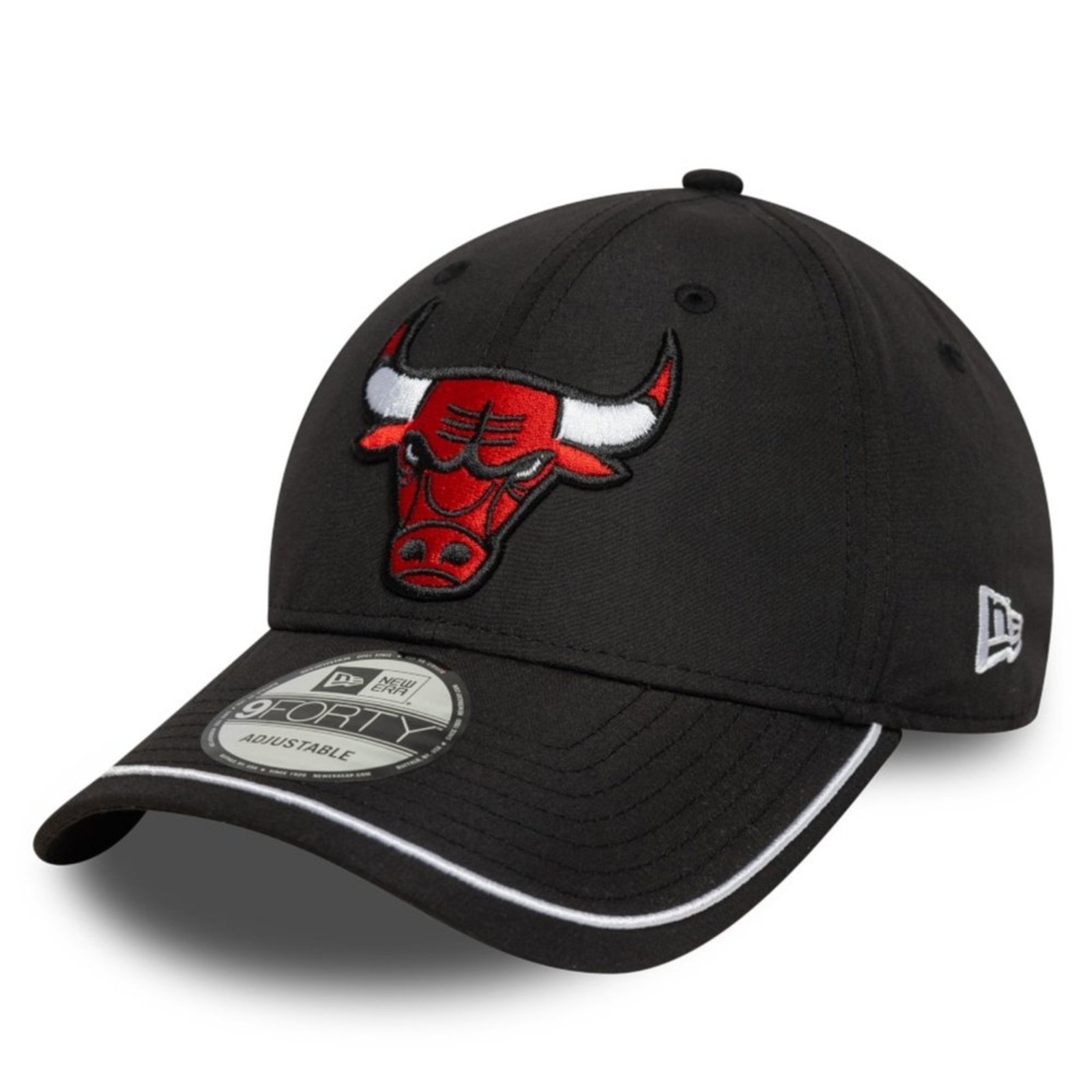 Bone New Era 9FORTY Chicago Bulls NBA Preto