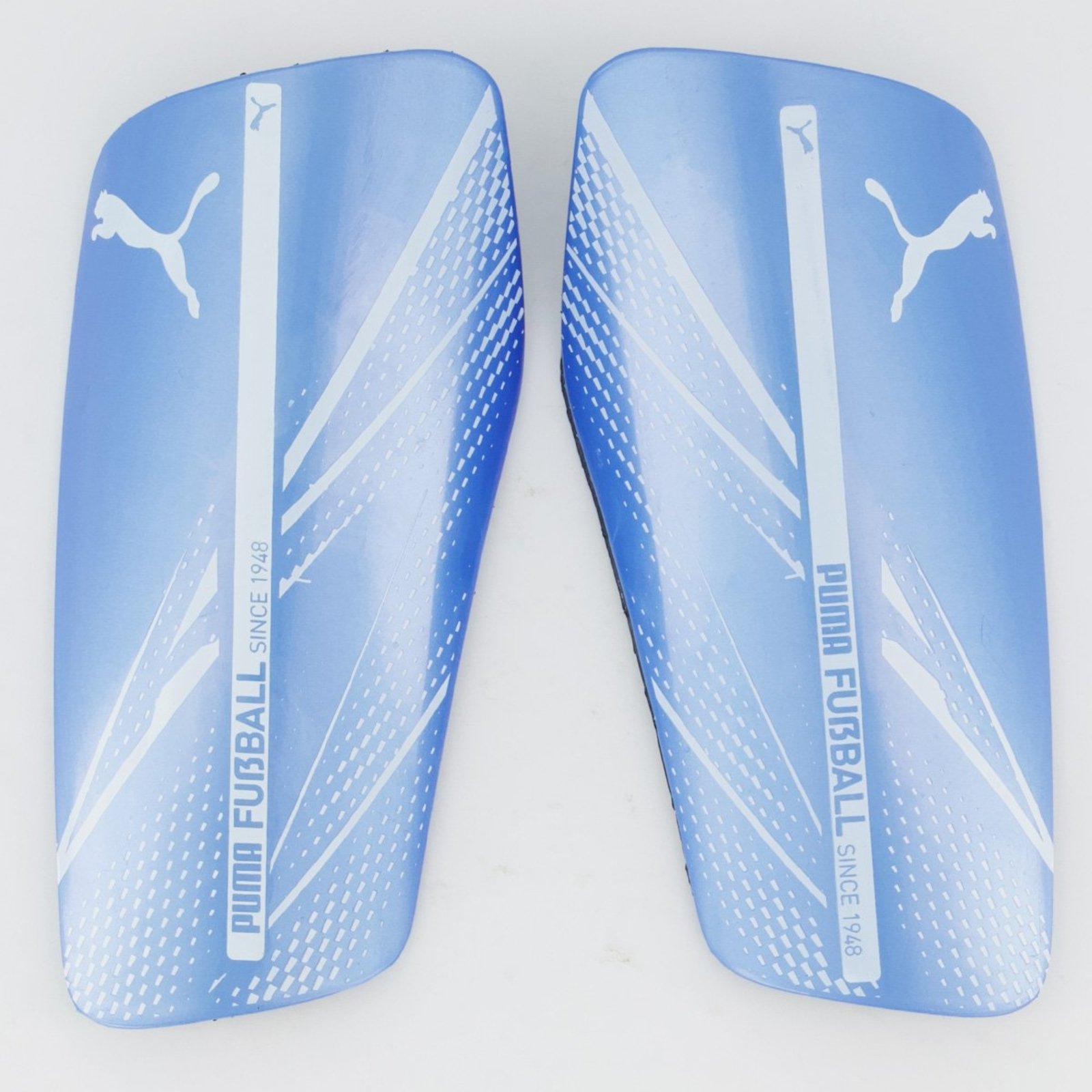 Caneleira Puma Attacanto Sleeve Azul e Branco