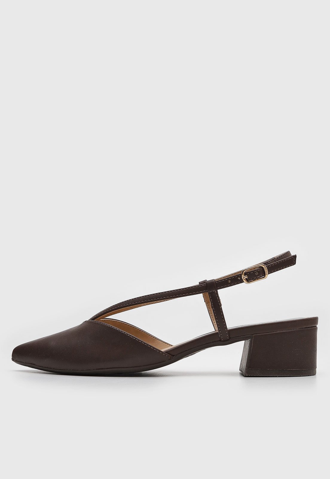 Scarpin Feminino Anacapri Slingback Marrom