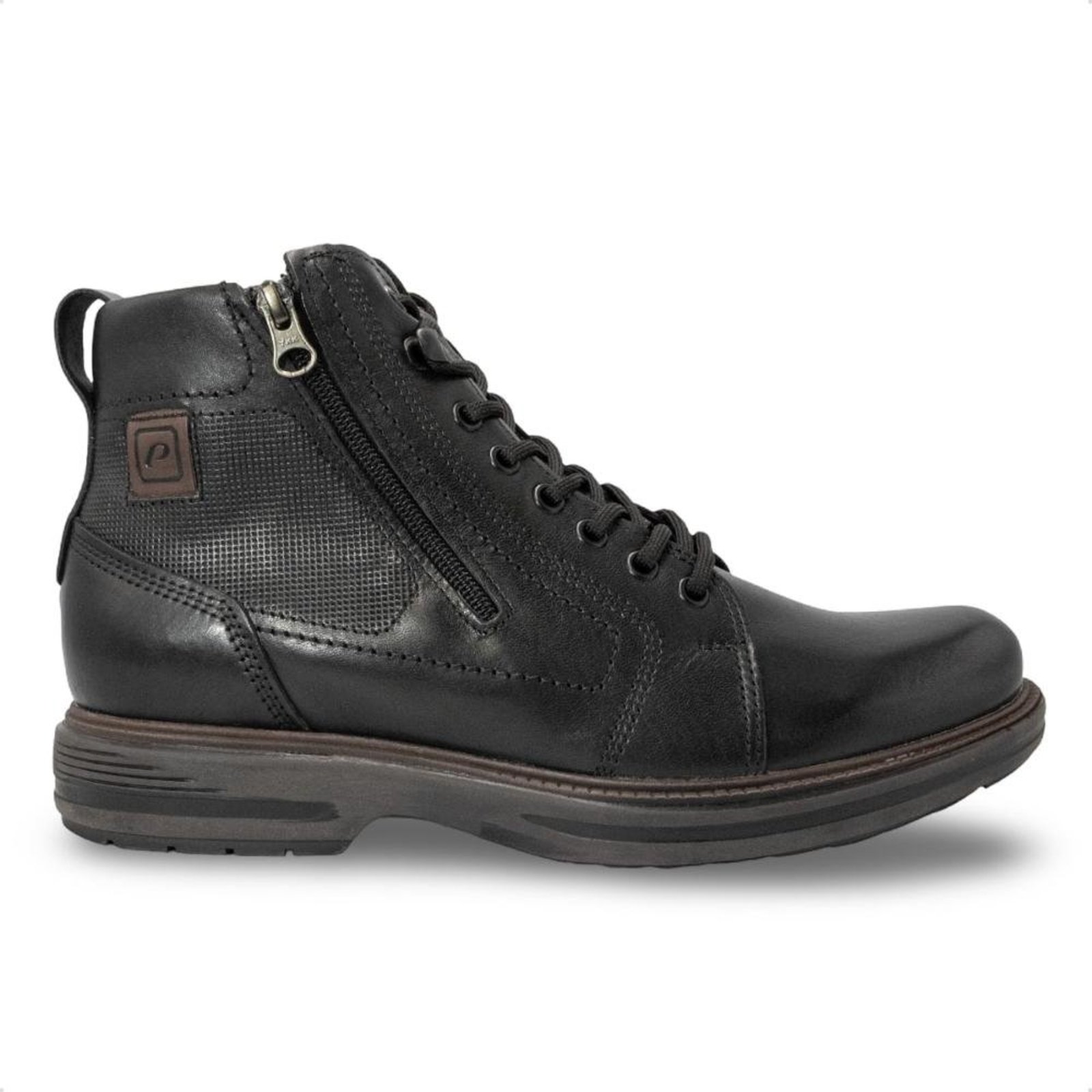 Bota Pegada Masculina em Couro Toronto 181804 Marrom