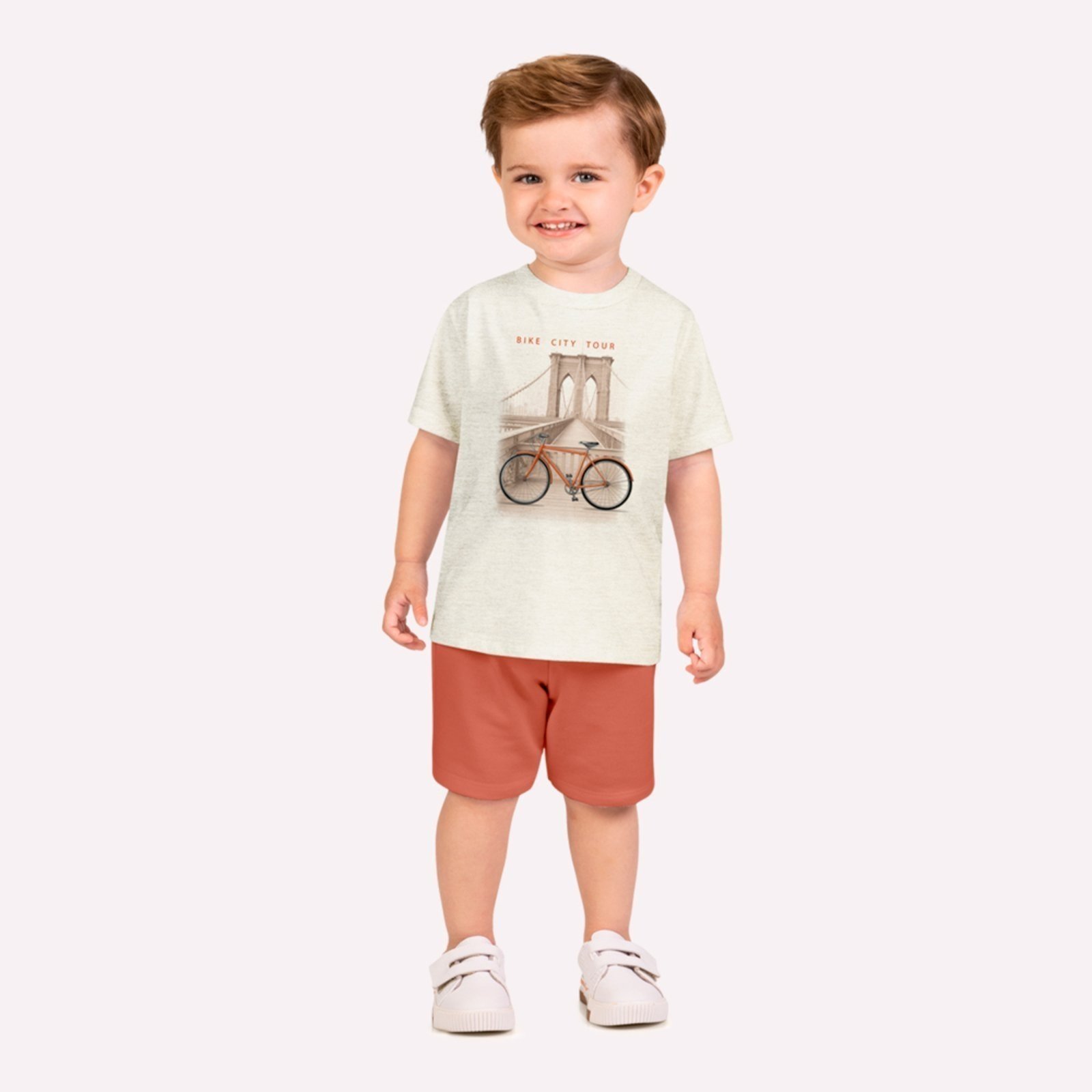 Infantil - Conjunto Menino Bicicleta Milon