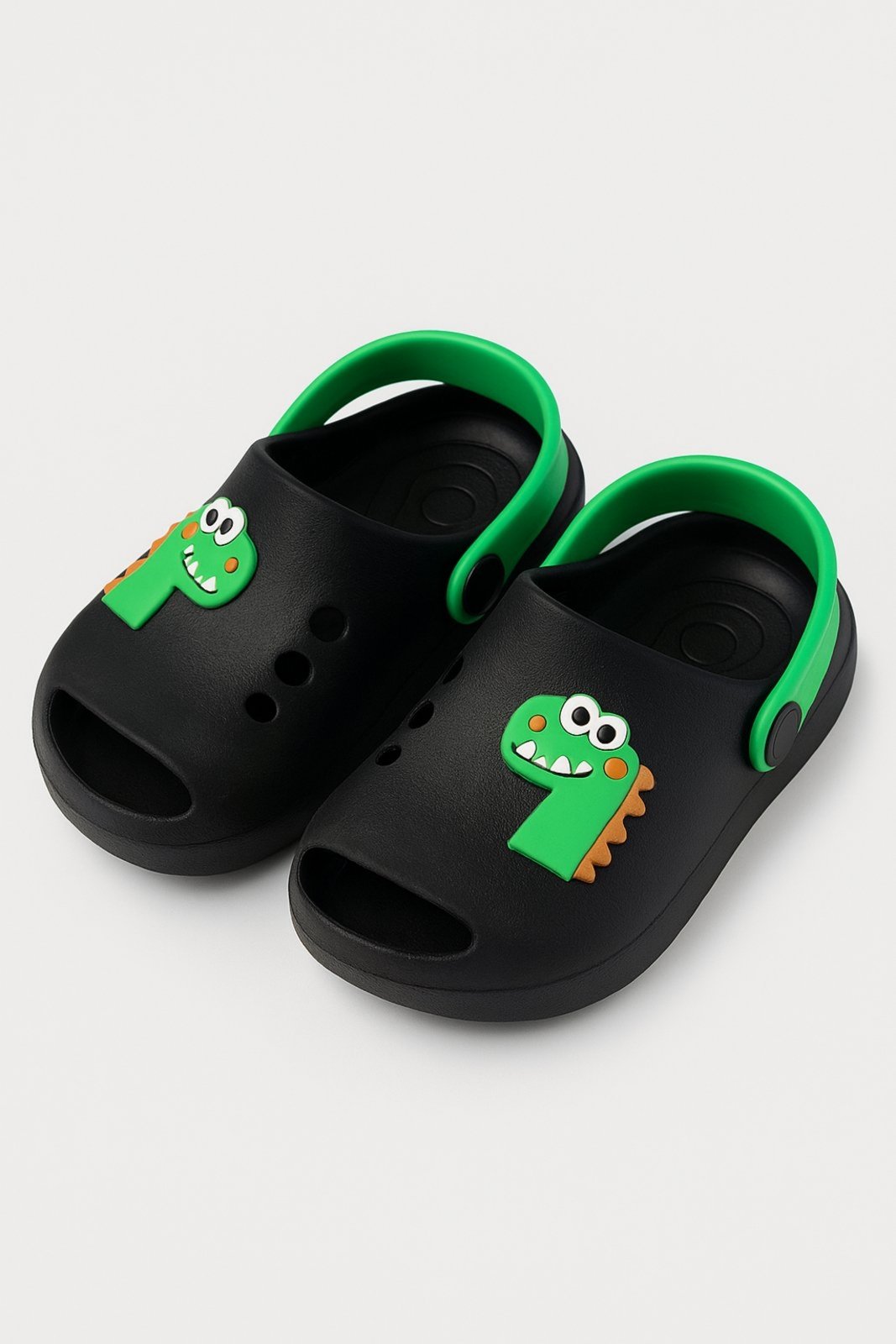 Infantil – Chinelo com Tiras Dino Verde
