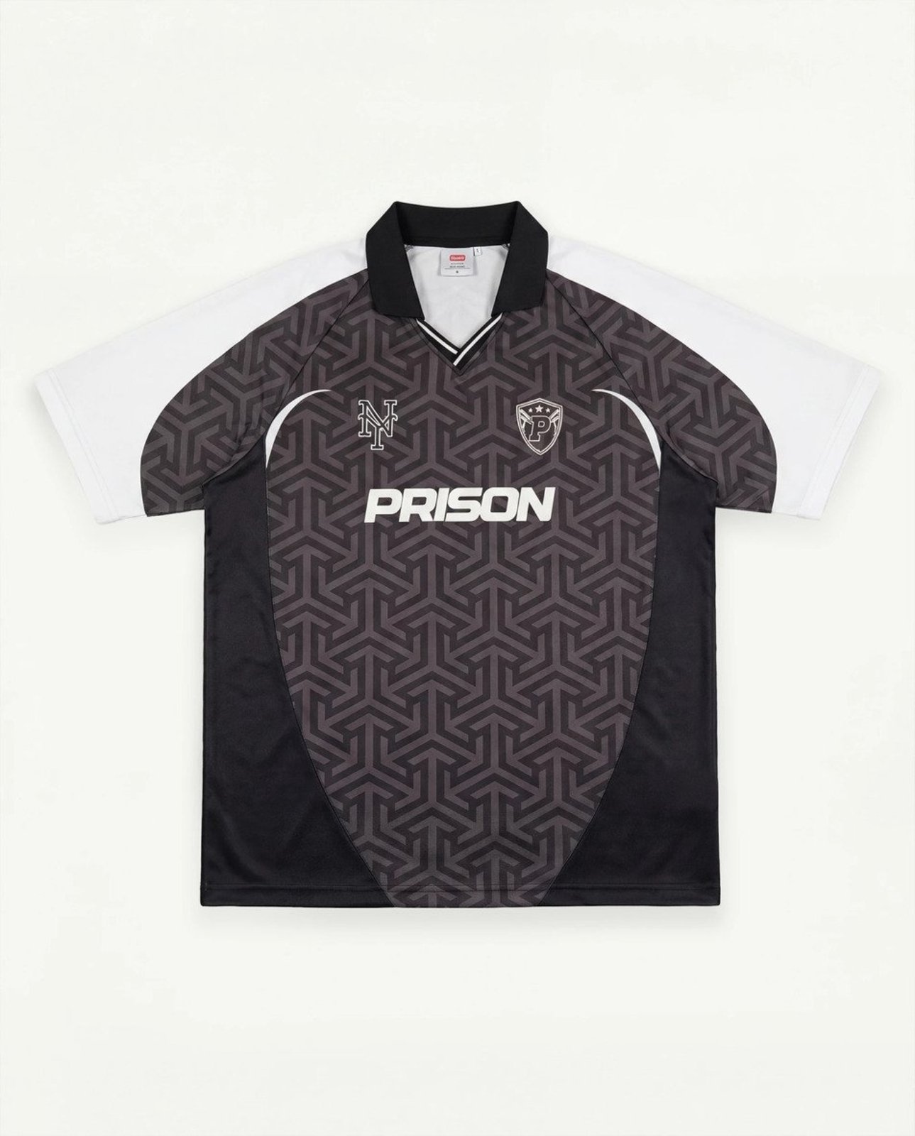 Camiseta Oversized Blockcore Copa Club Preta