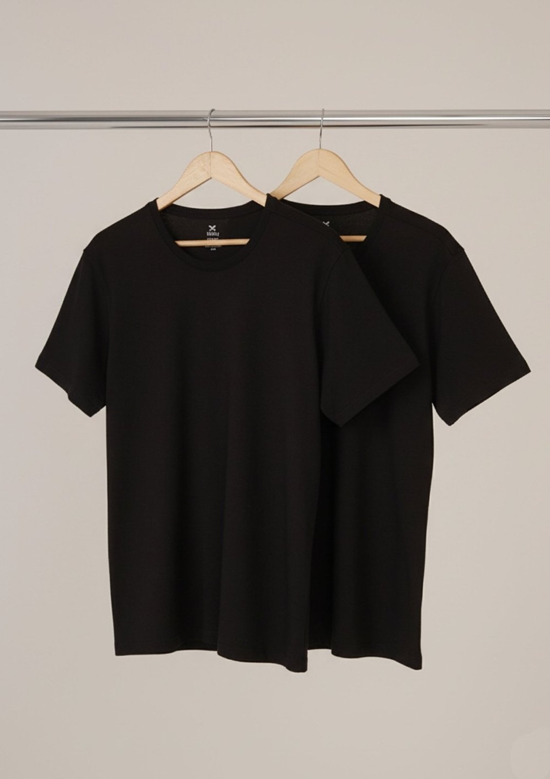 Kit Com 2 Camisetas Masculinas Básicas Hering