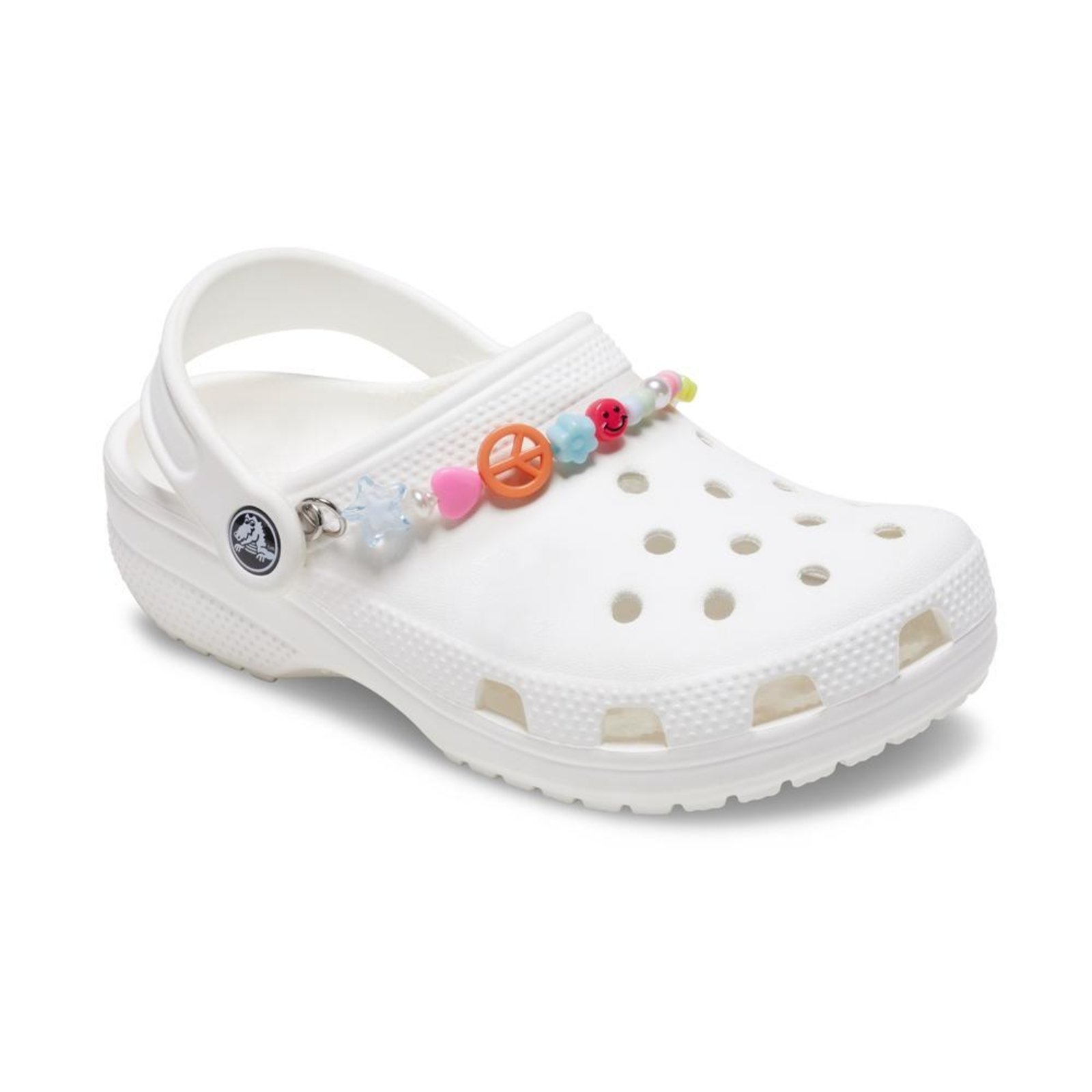 Vista 3 Infantil - Jibbitz™ Corrente Colorida Crocs branco