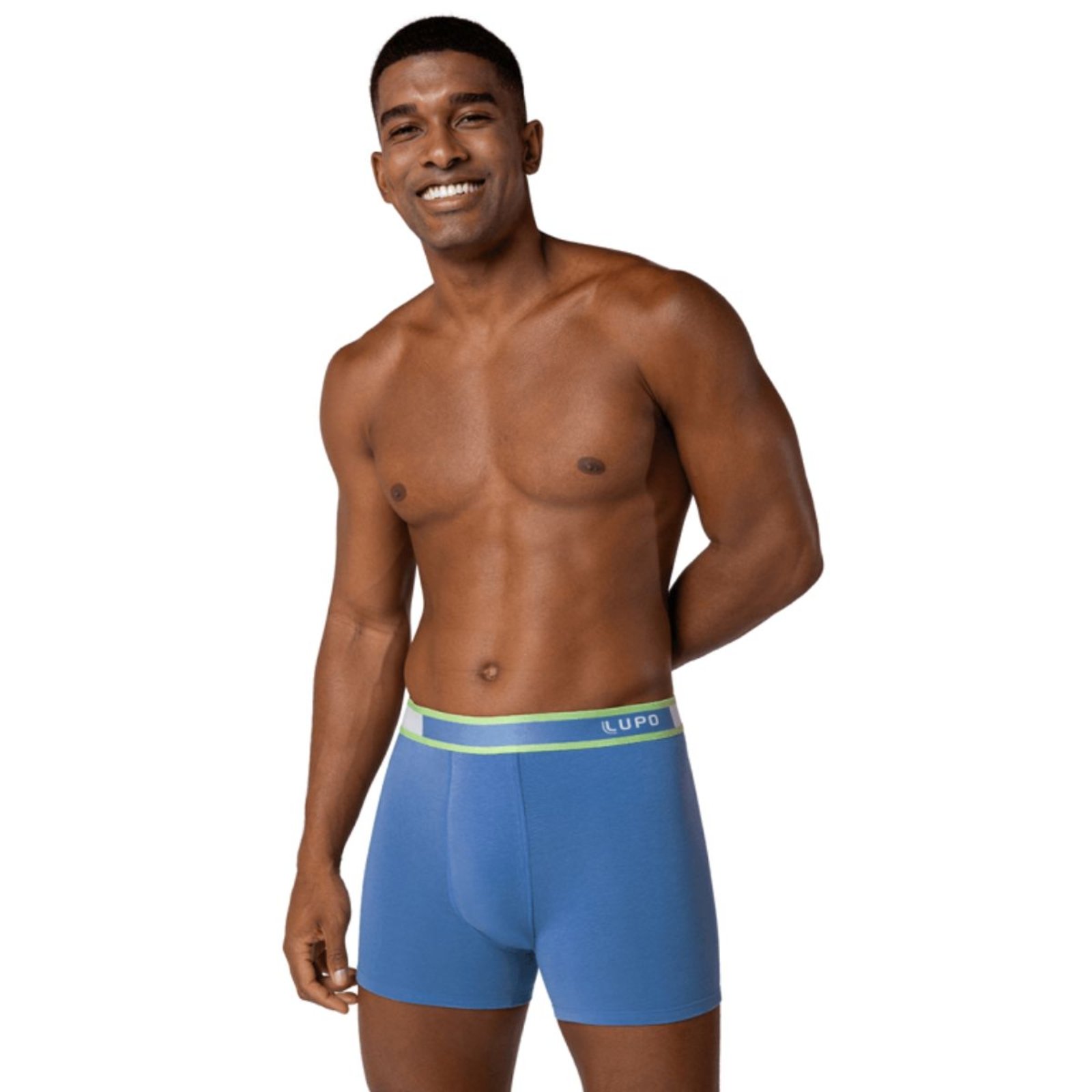 Cueca Boxer Masculina Lupo