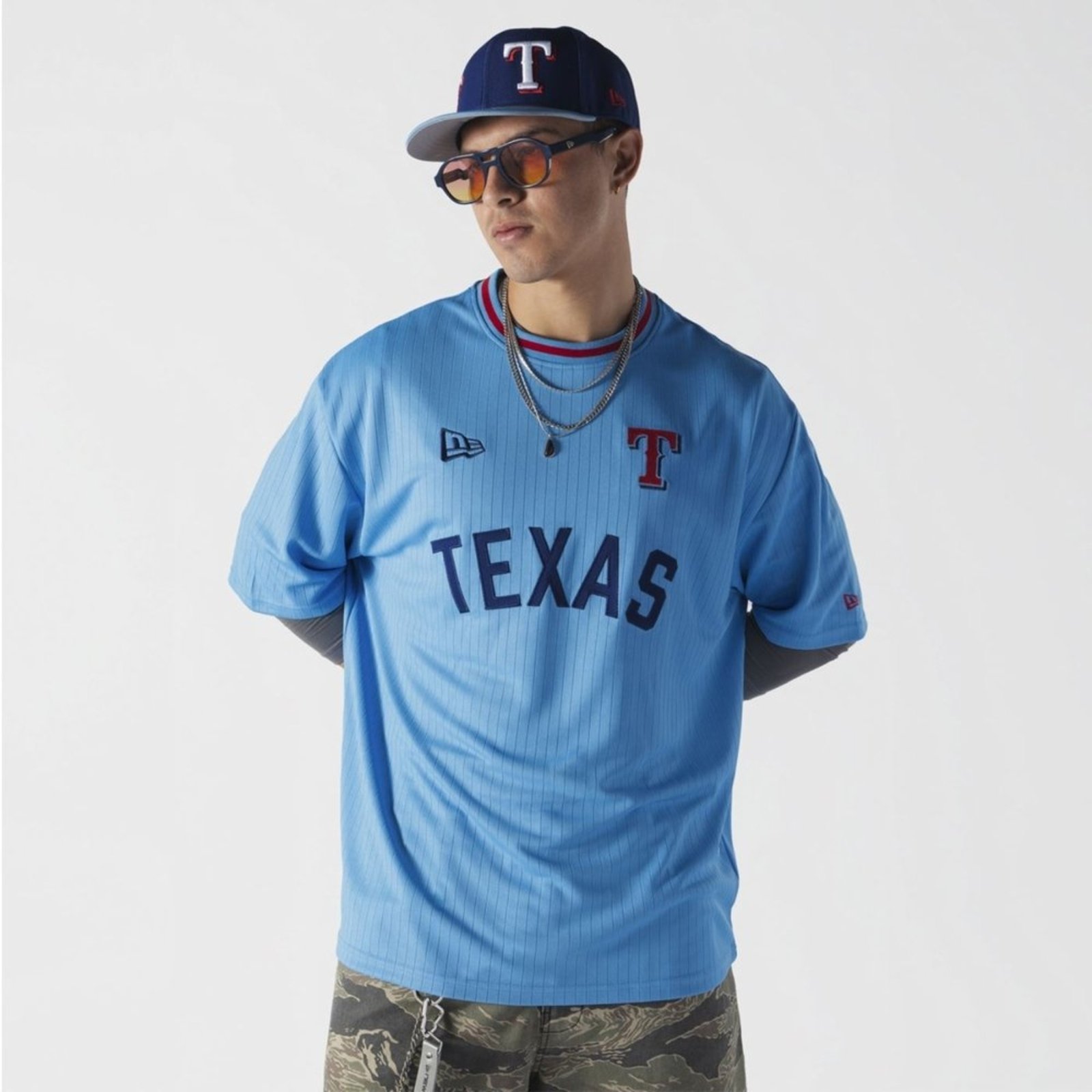 Camiseta New Era Texas Rangers Premium Baseball