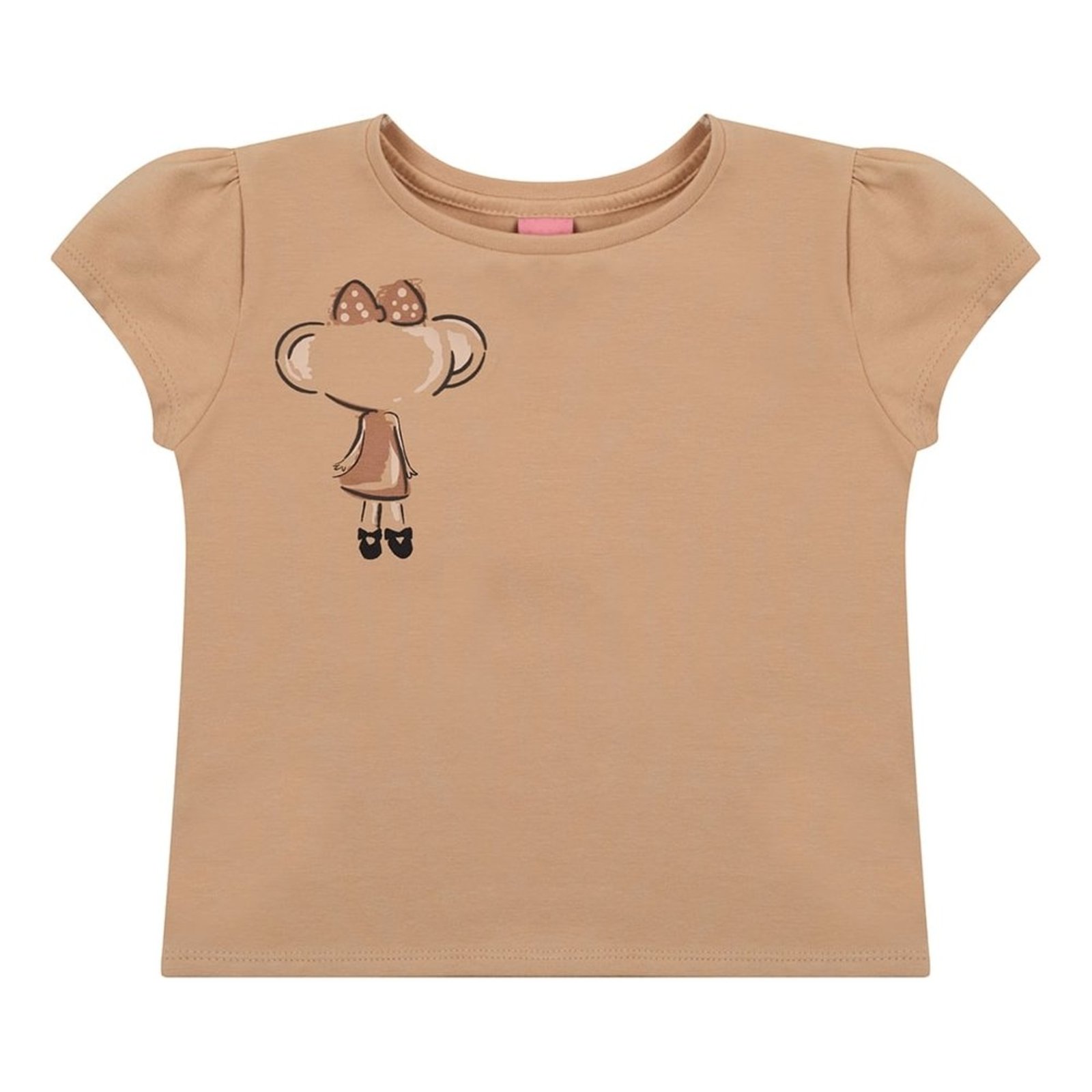 Infantil - Blusa Manga Curta Feminina Lilica Ripilica