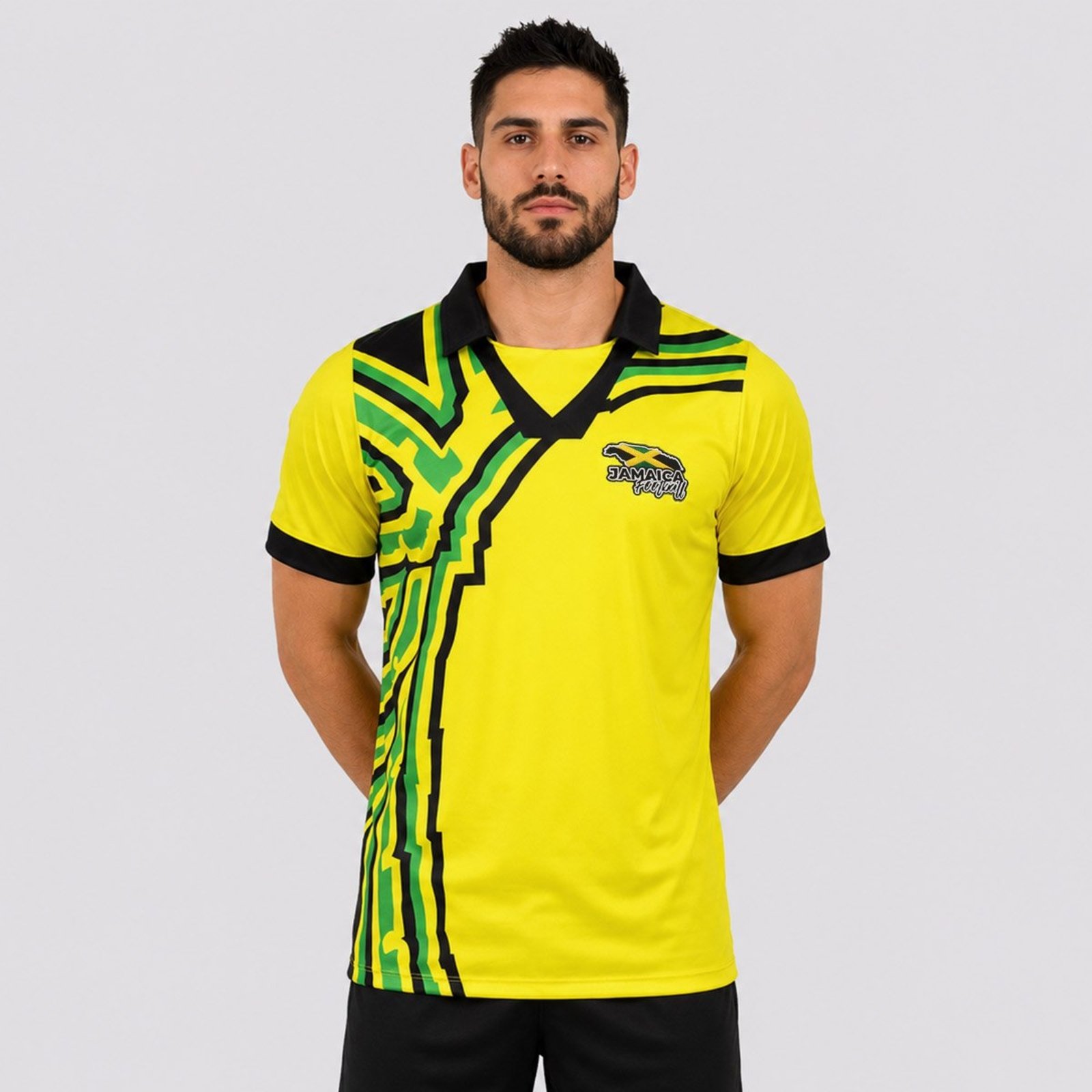 Camisa Jamaica Retrô 1998 Dry Amarela
