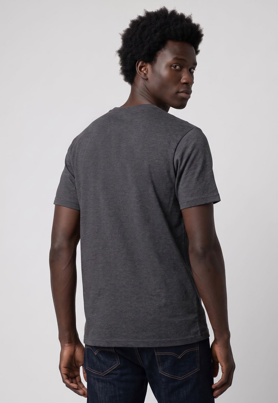 Camiseta Masculina Quiksilver New Omni Cinza