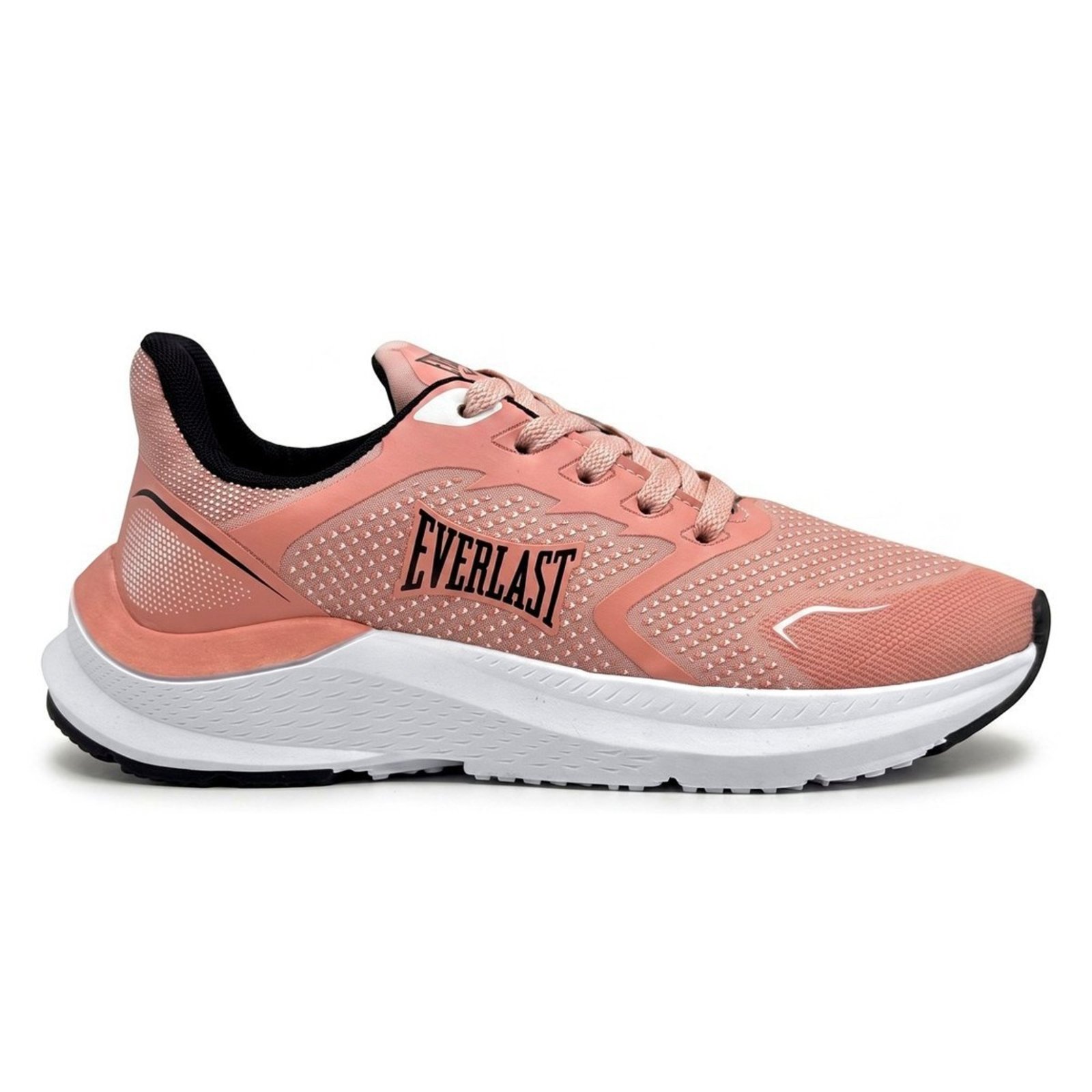 Tênis Everlast Light Unissex Rosa Preto