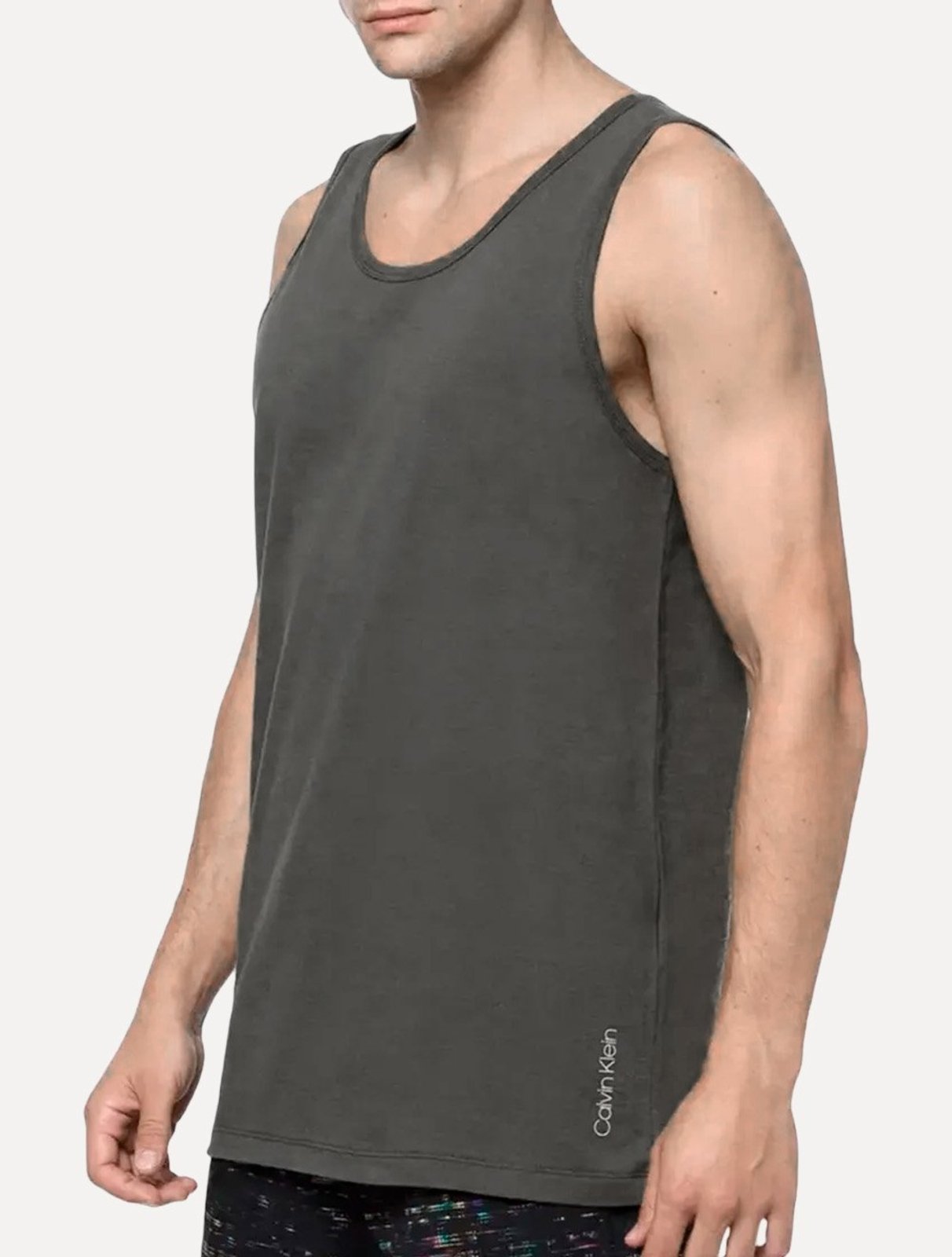Regata Calvin Klein Swimwear Masculina Classic Chumbo