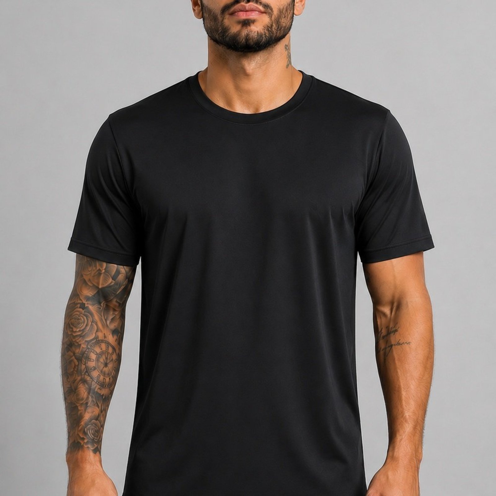 Camiseta Tech Regular Rock&Soda Urban PRETO