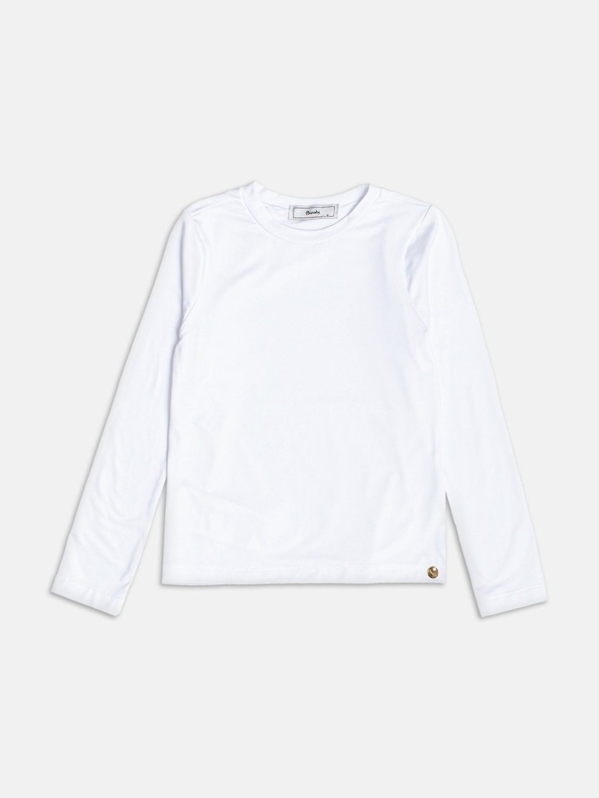 Infantil - Blusa Menina Bimbi Térmica Branca