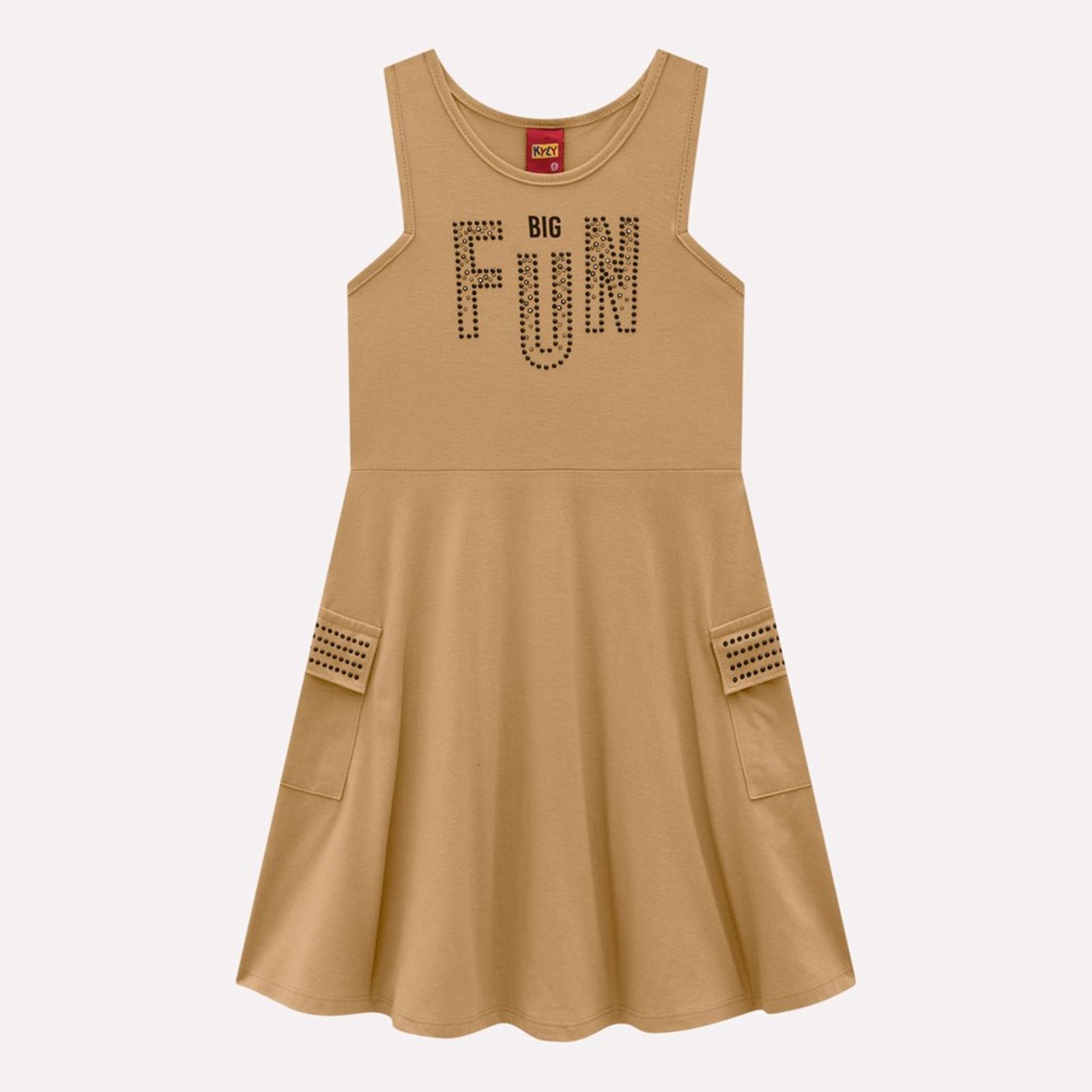 Infantil - Vestido Menina com Strass Kyly
