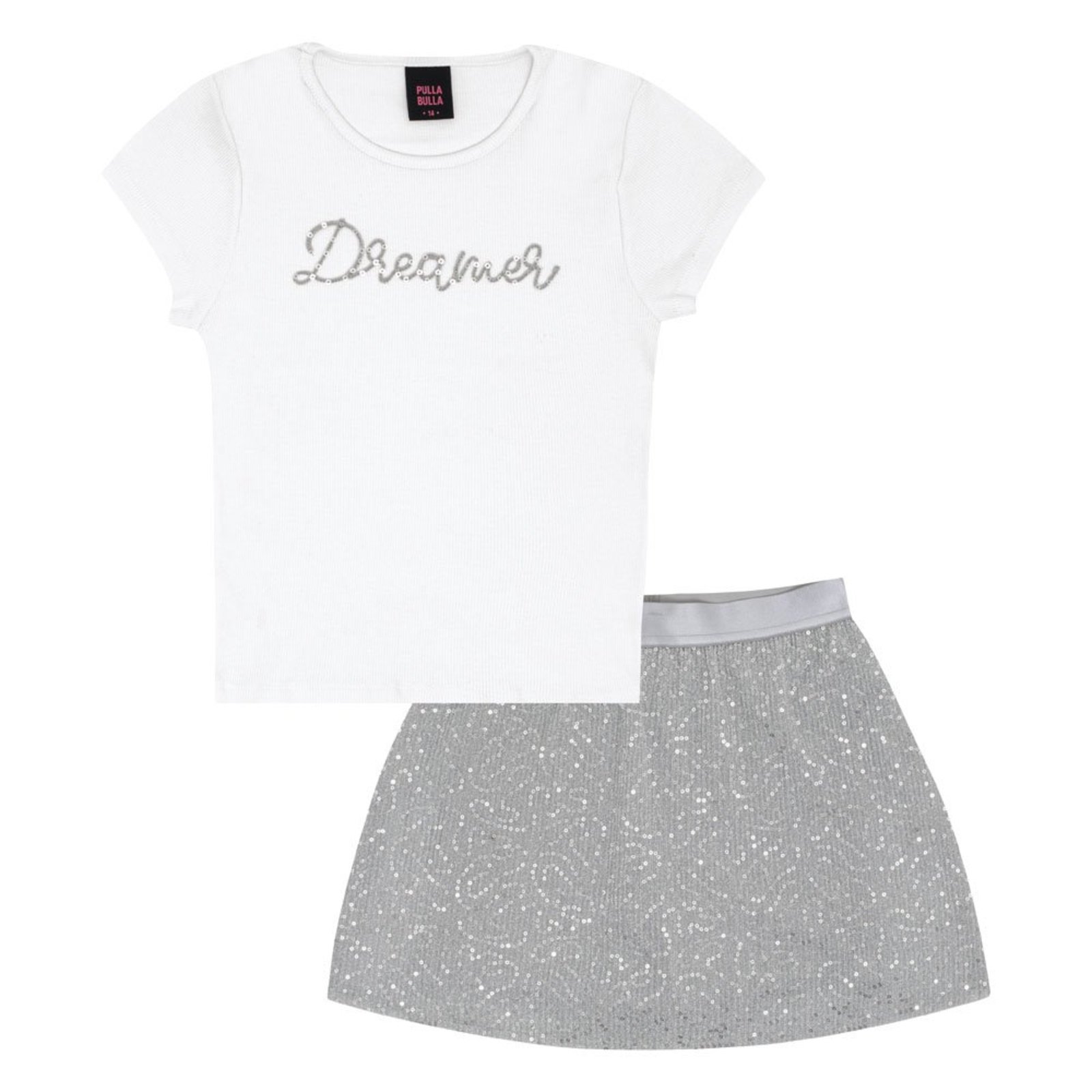 Infantil - Conjunto Juvenil Menina - Branco - 52422-3