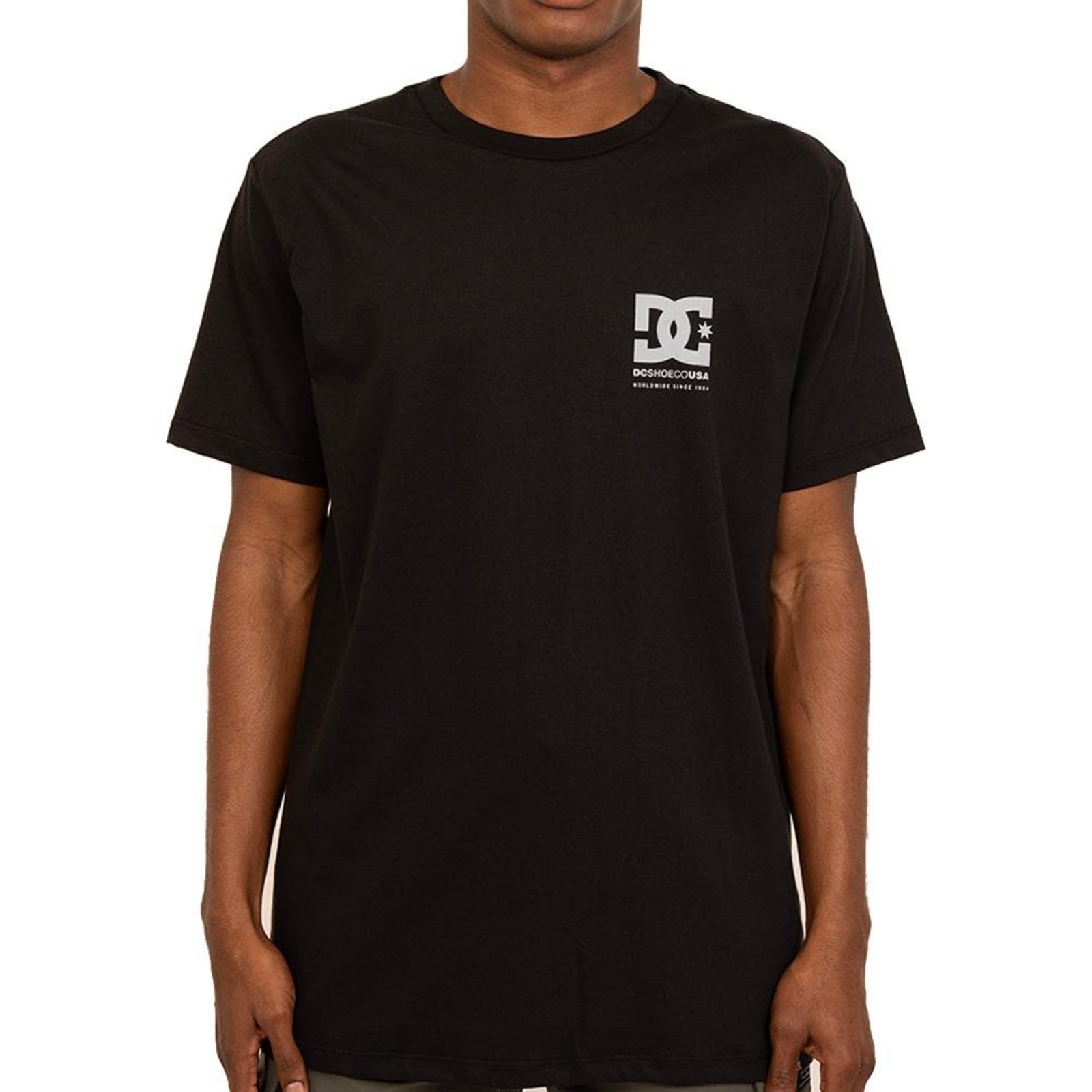 Camiseta DC Shoes DC Worldwide SM27 Masculina Preto