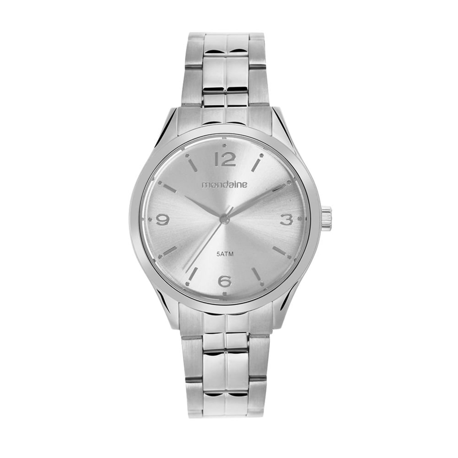 Relógio Mondaine Feminino Analógico Aço Prata Mondaine