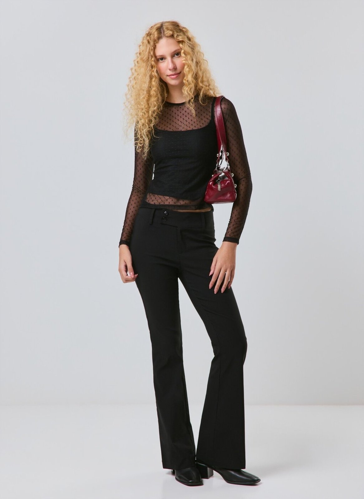 Calça Flare Bengaline