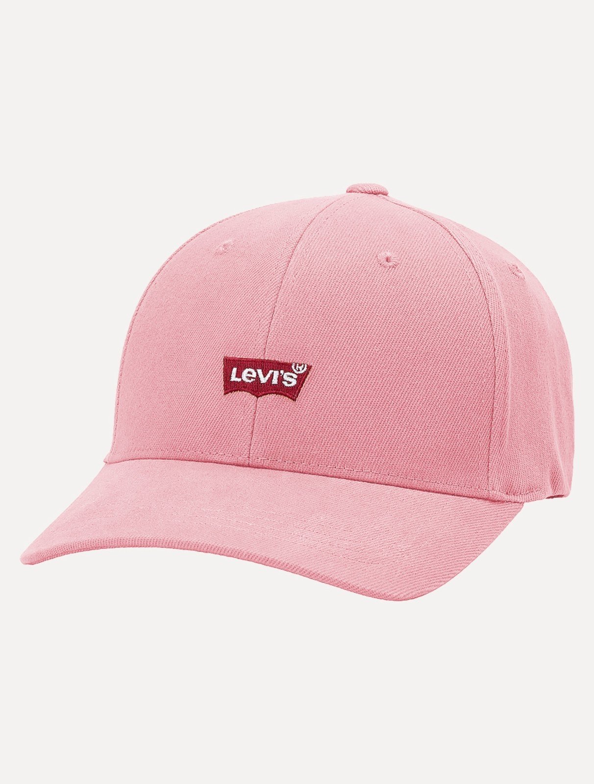Boné Levis Curved Visor Center Batwing Rosa
