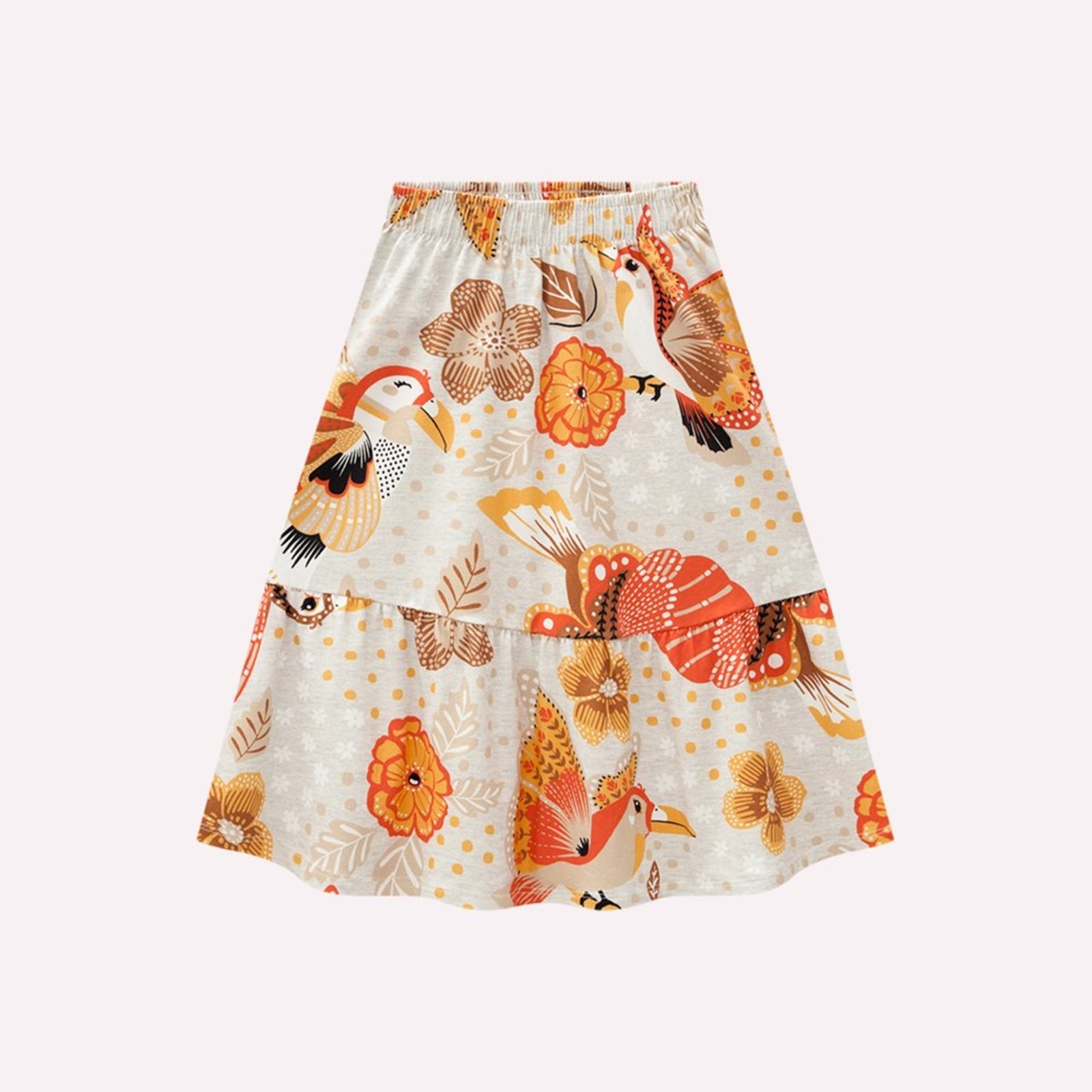 Infantil - Saia Menina Midi Nanai