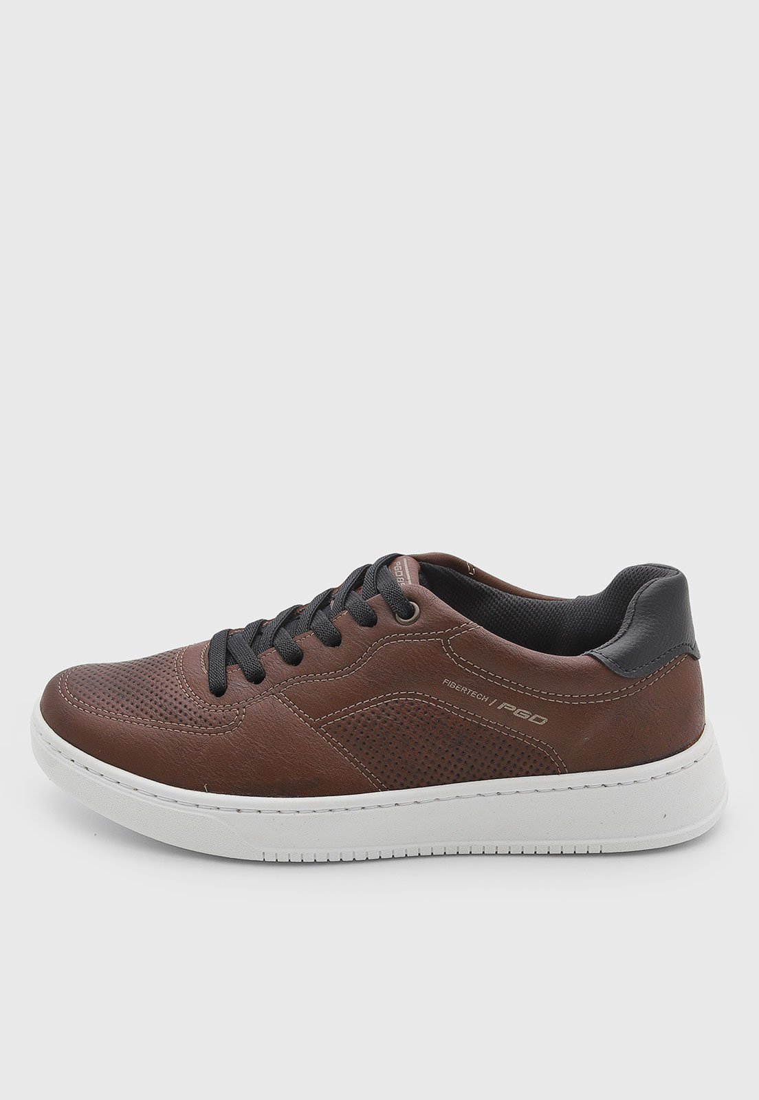 Tênis Masculino Pegada Casual Marrom