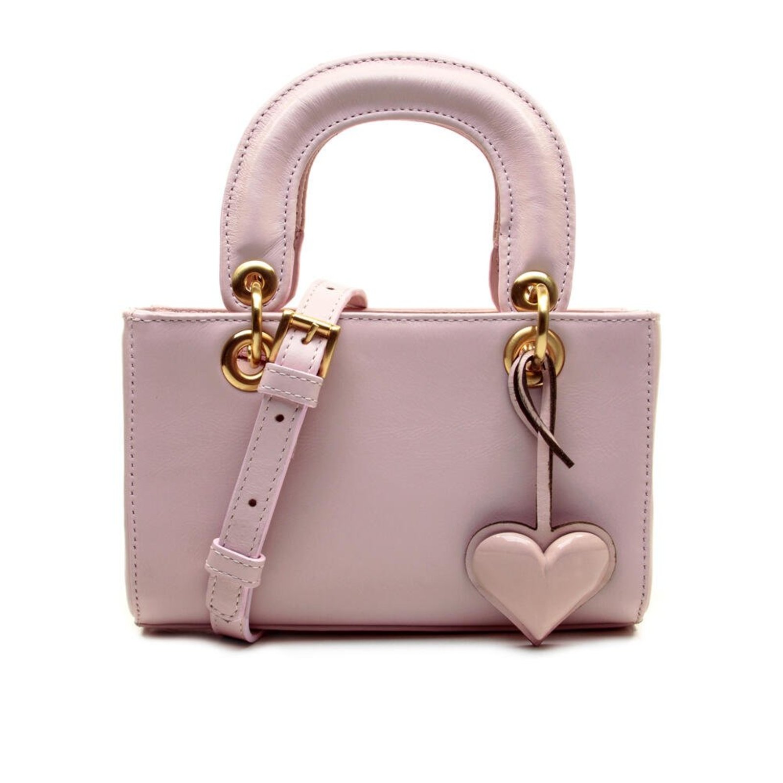 Bolsa Couro Rosa Cecconello C2958-5