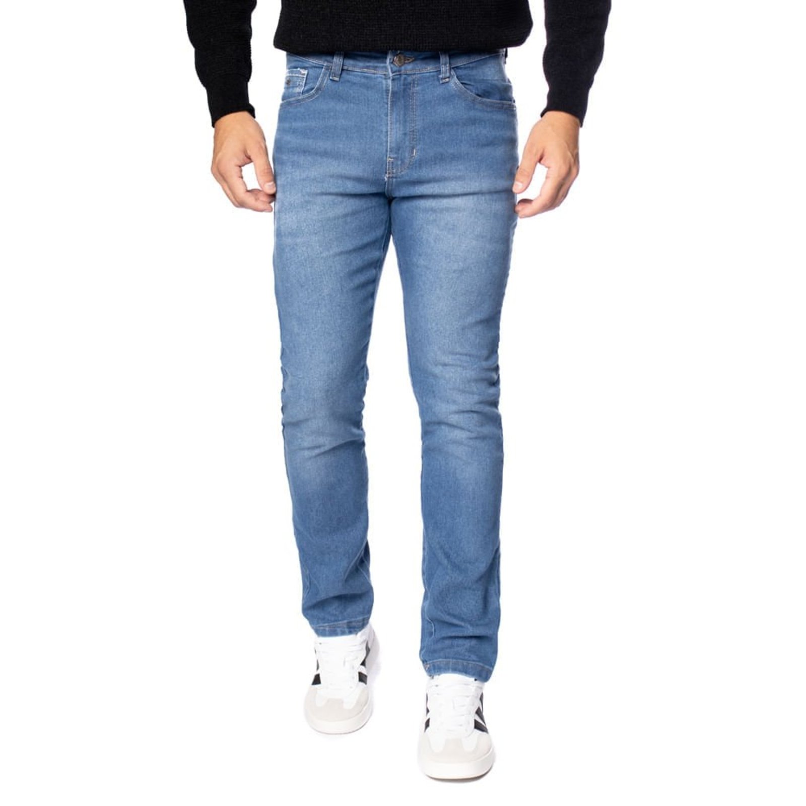 Calça Jeans Masculina Dixie Slim Tradicional Azul