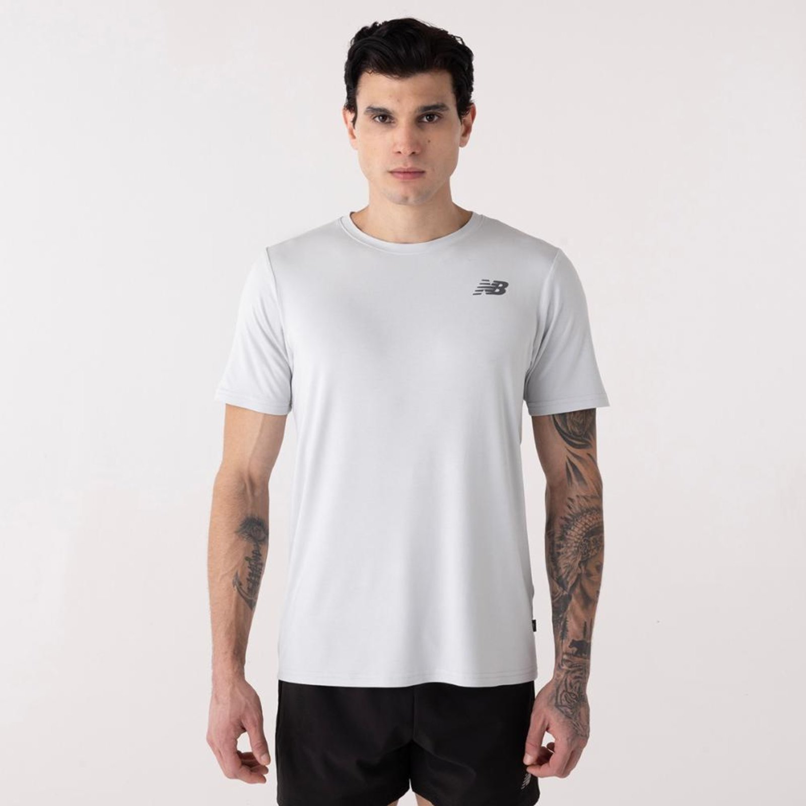 Vista 2 Camiseta Active Logo Masculina New Balance incolor New Balance incolor